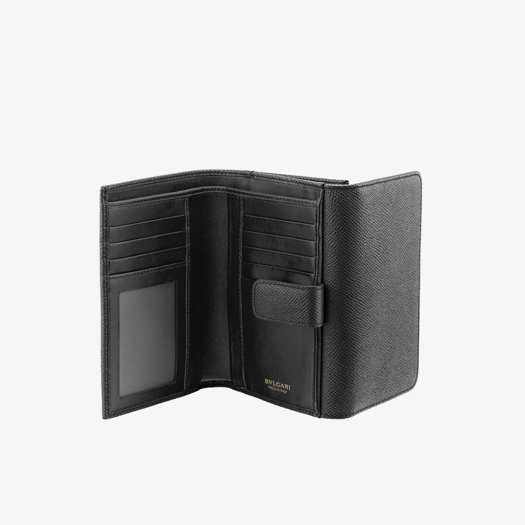 BVLGARI Bifold Portemonnaie Schwarz Fashion