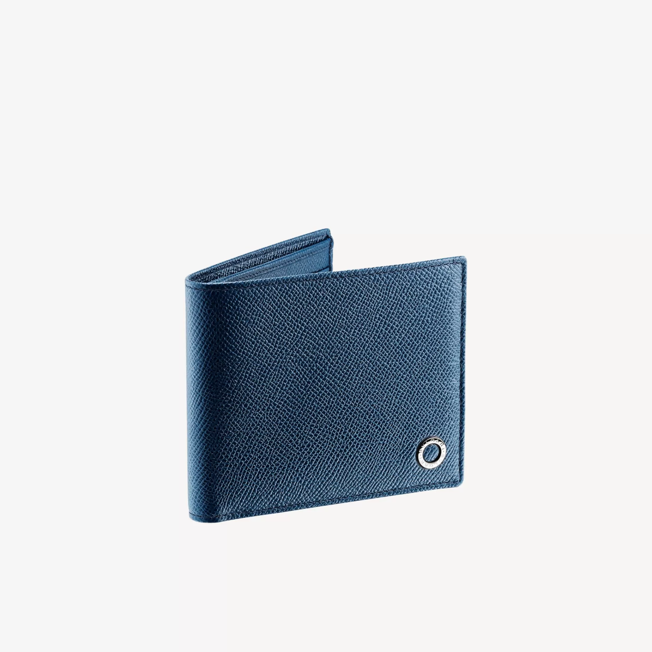 BVLGARI Man Bifold Portemonnaie Blau Clearance