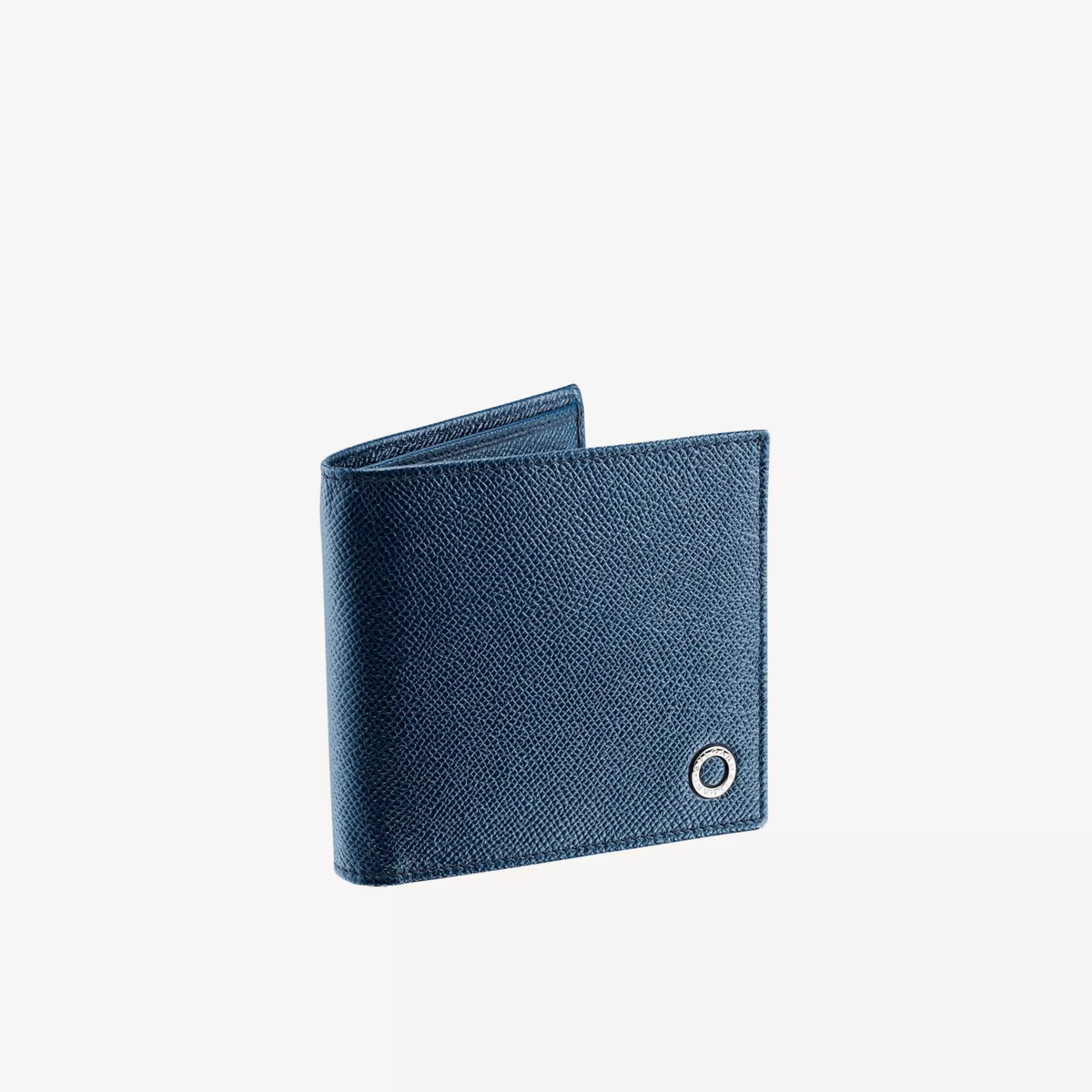 BVLGARI Man Bifold Portemonnaie Blau Best Sale