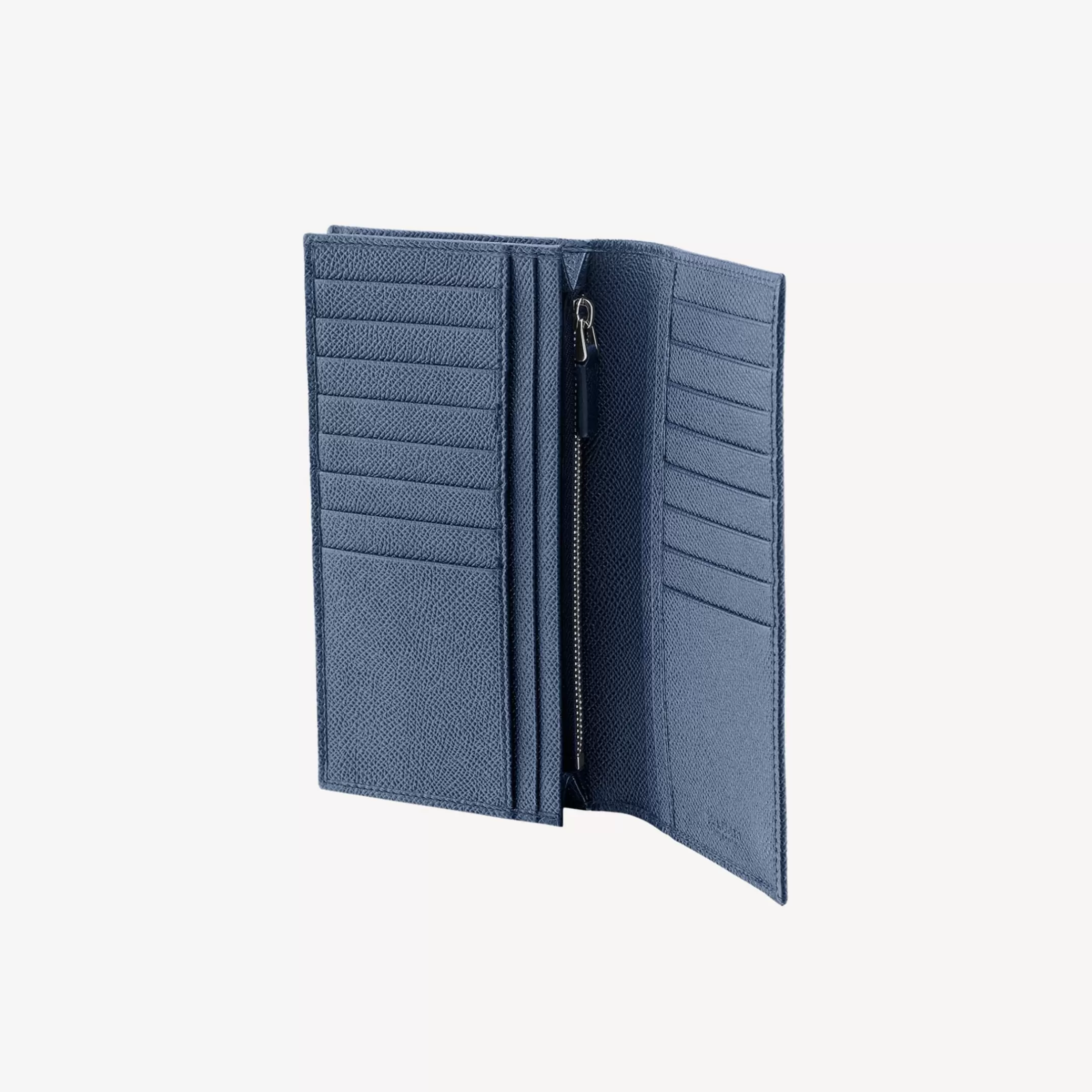 BVLGARI Man Bifold Portemonnaie Blau Fashion