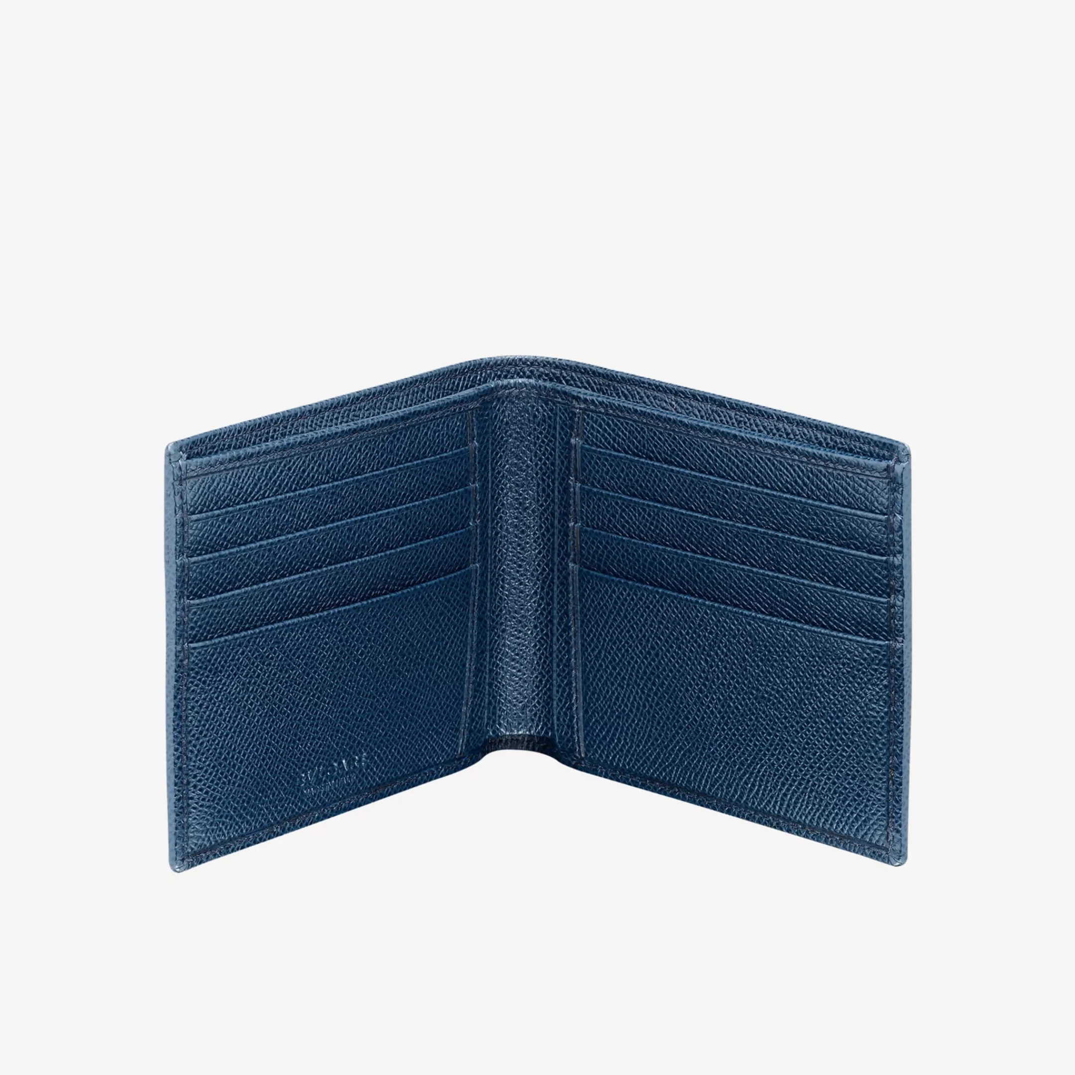 BVLGARI Man Bifold Portemonnaie Blau Clearance