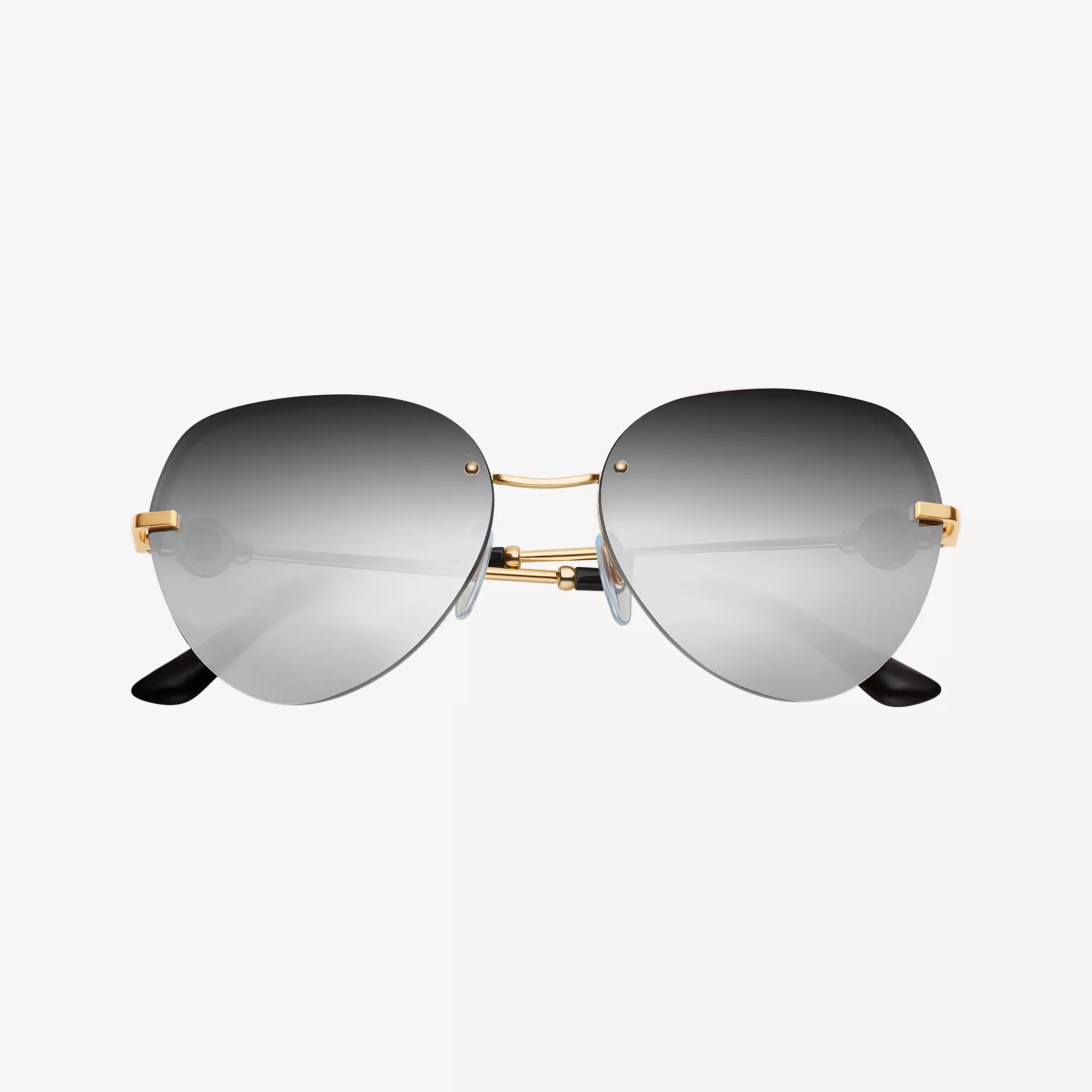 BVLGARI Sonnenbrille Schwarz/Gold Hot