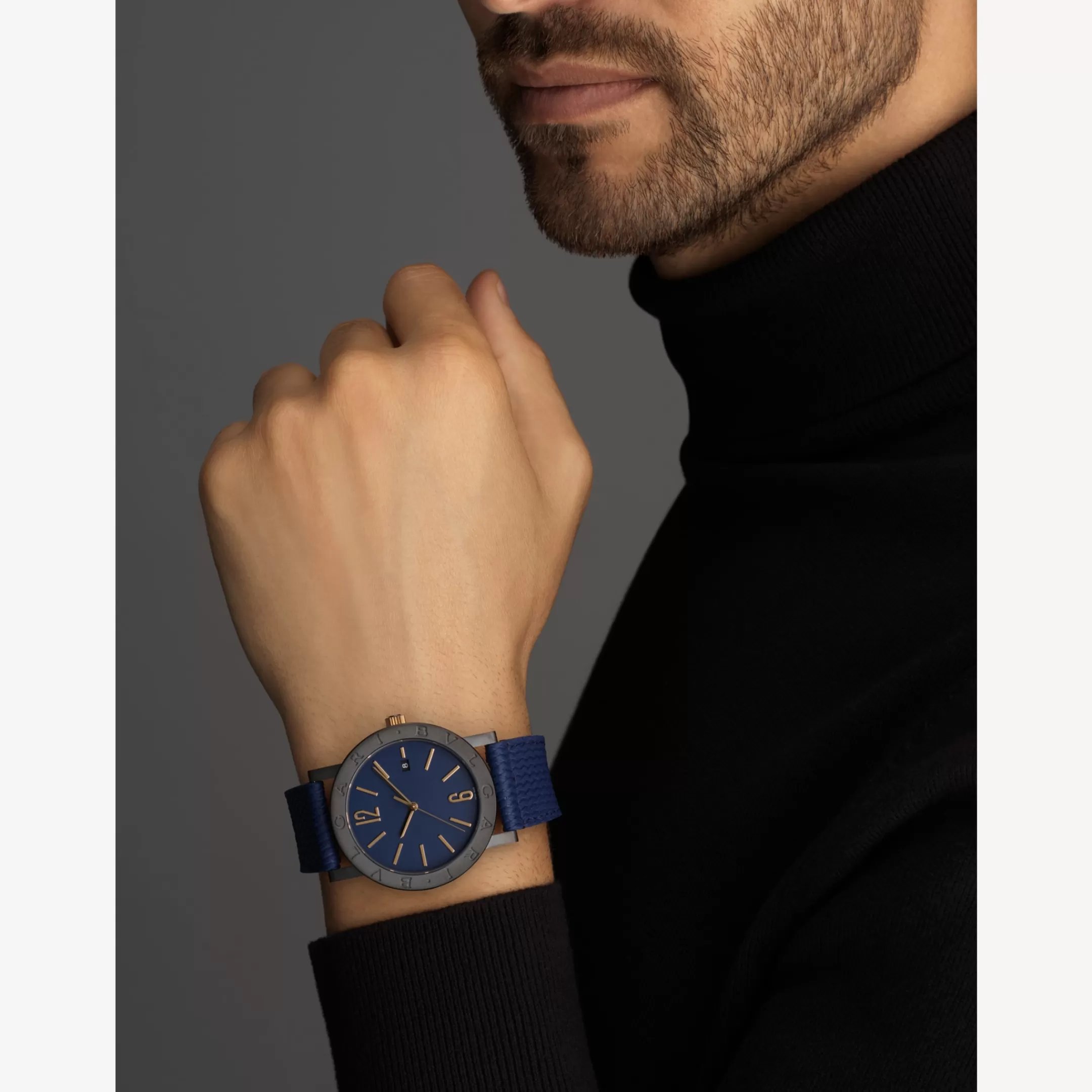 BVLGARI Uhr Blau Shop