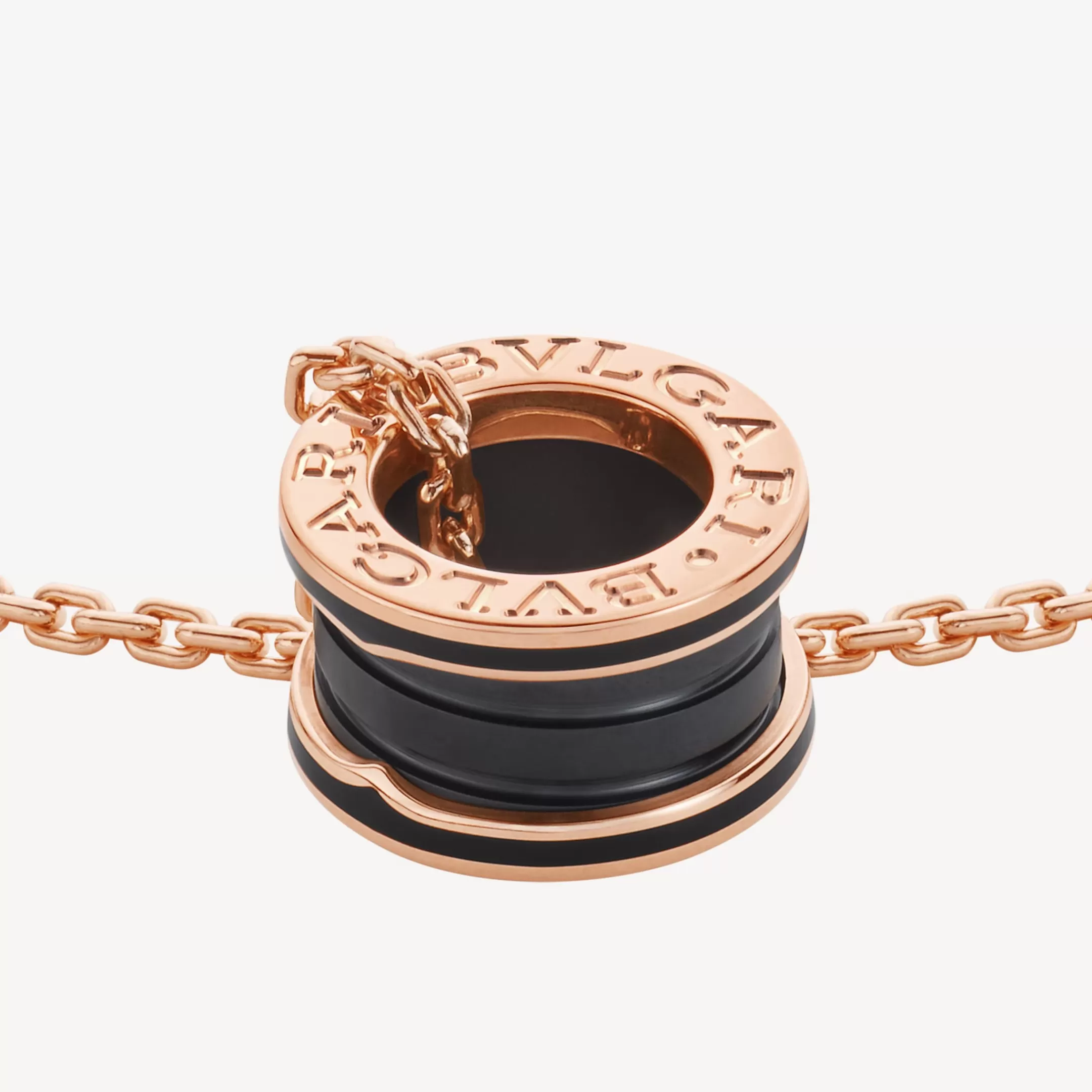 BVLGARI B.Zero1 Halskette Schwarz Flash Sale