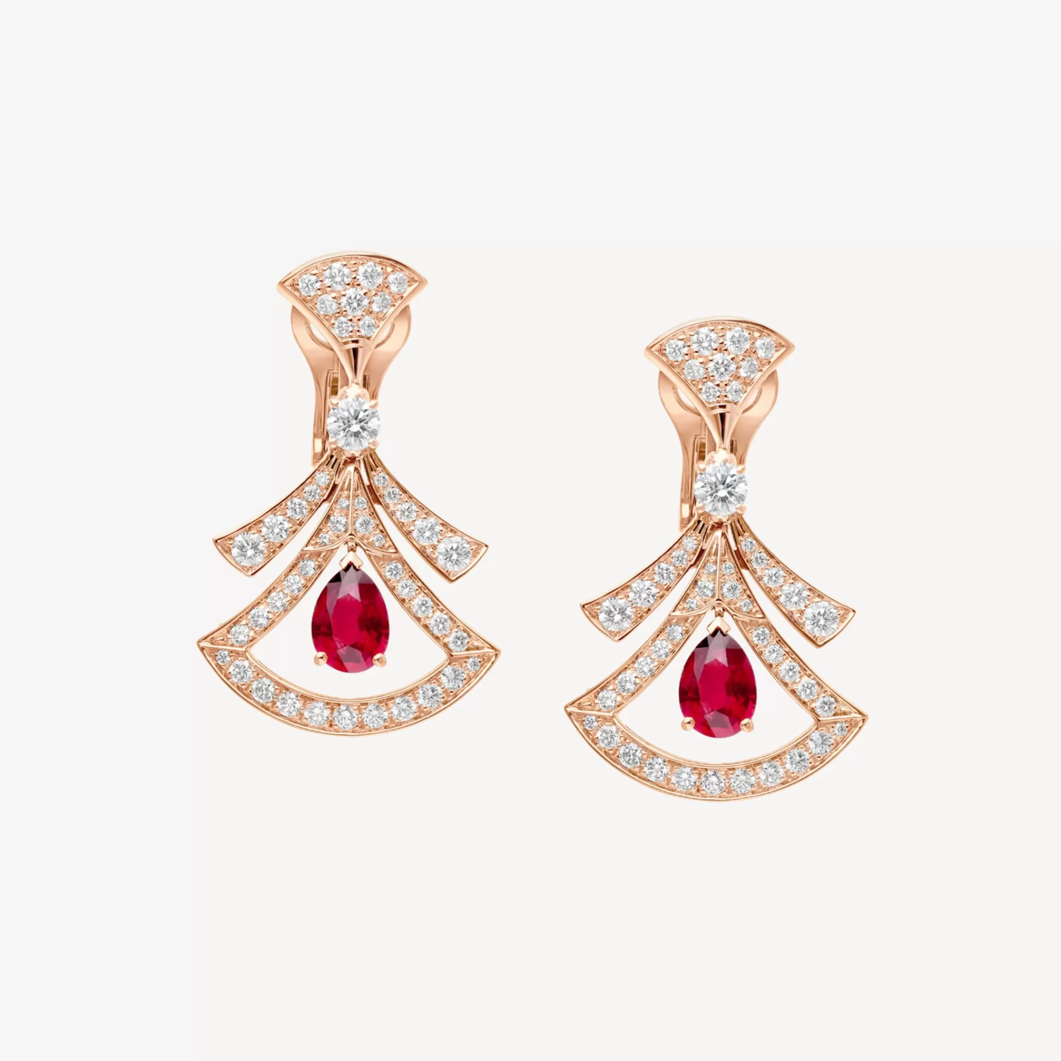 BVLGARI Divas' Dream Ohrringe Rot Store