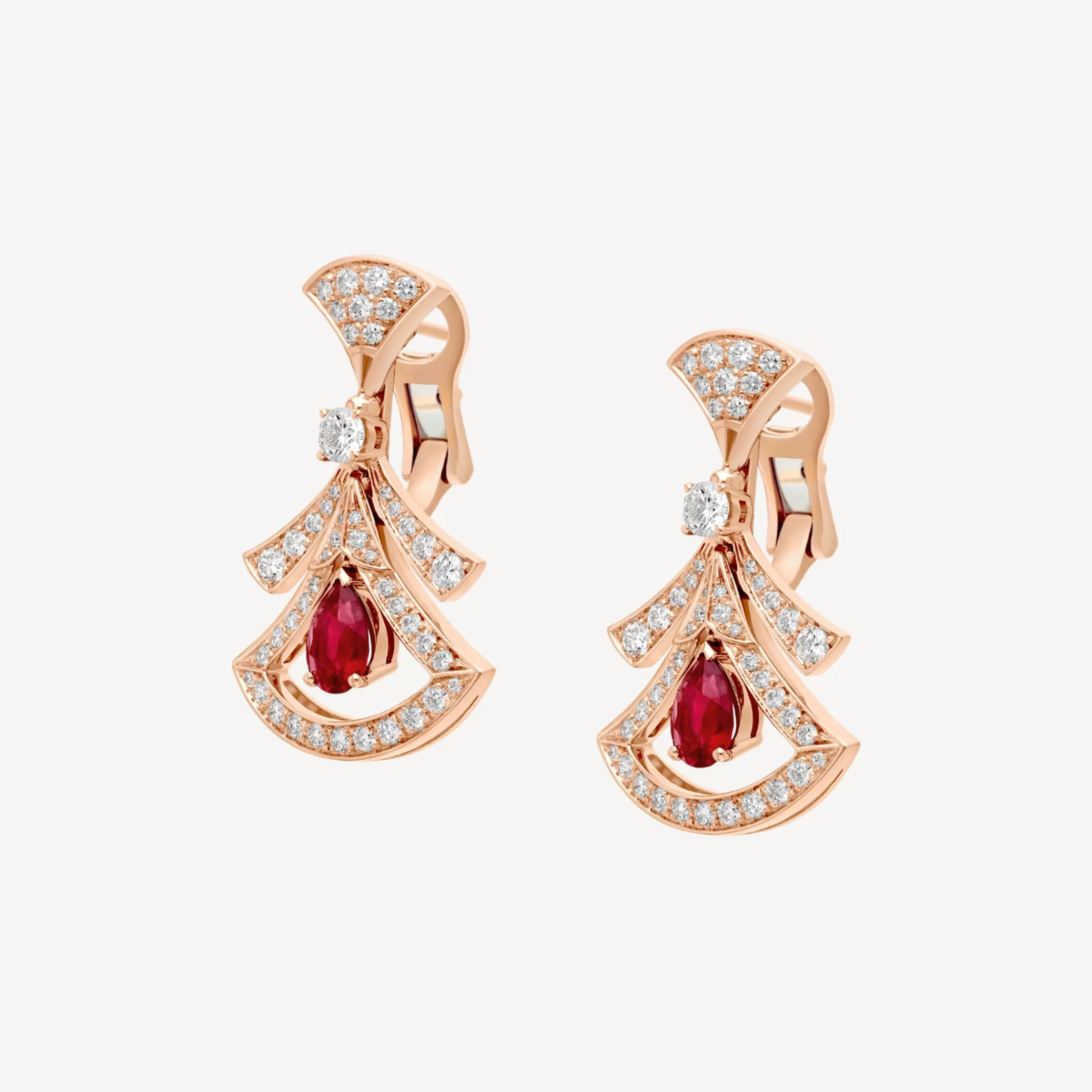 BVLGARI Divas' Dream Ohrringe Rot Store