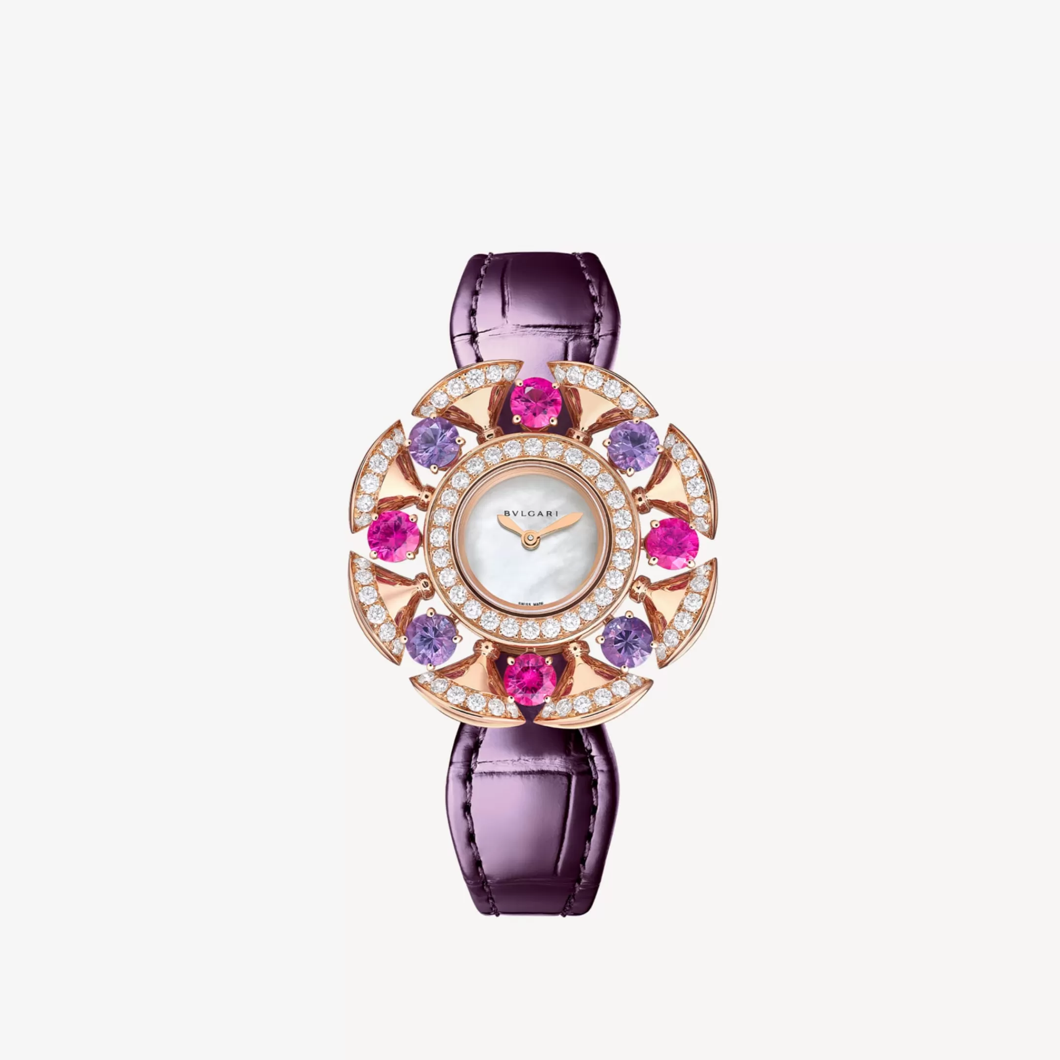 BVLGARI Divas' Dream Uhr Violett Clearance