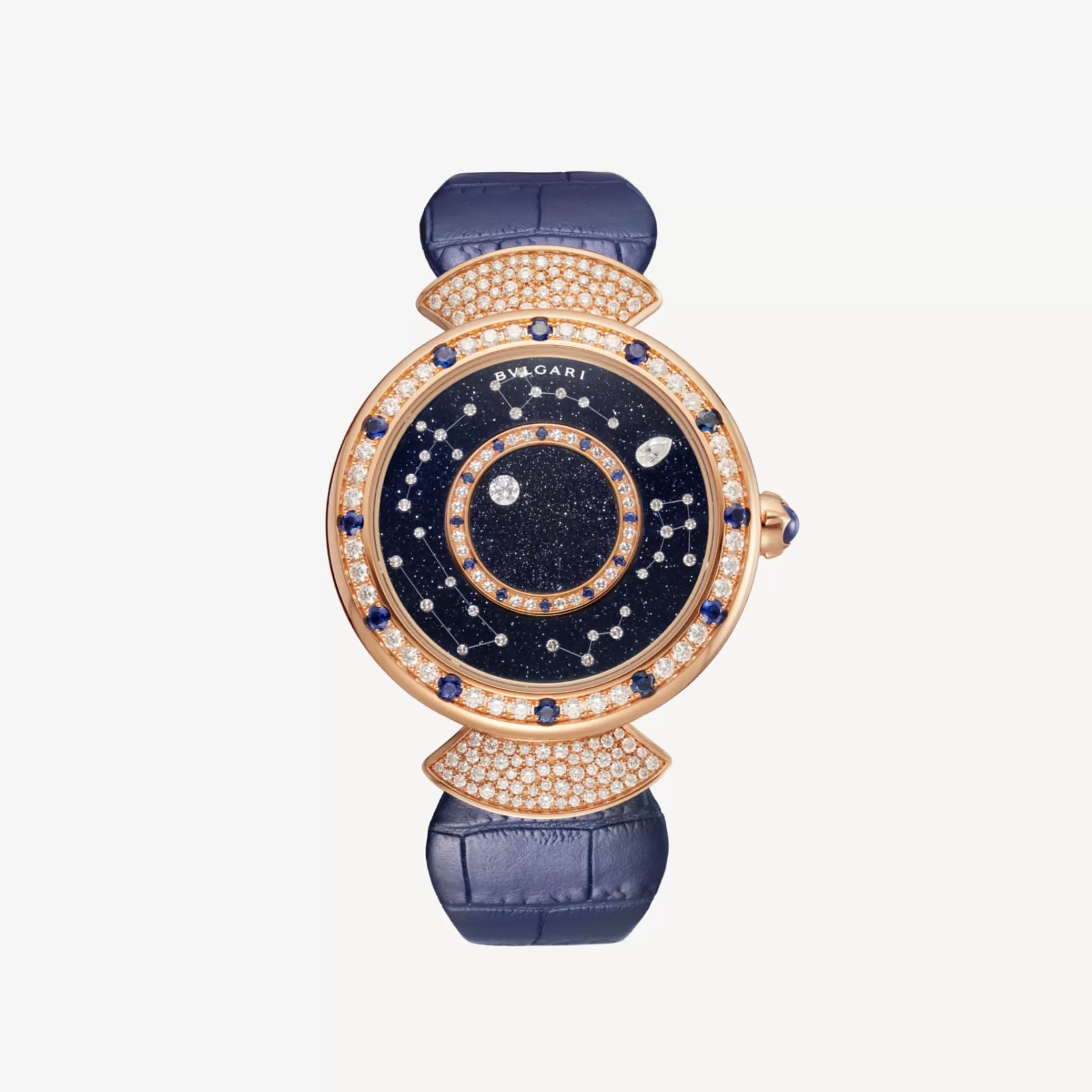 BVLGARI Divas' Dream Uhr Blau/Gold Shop