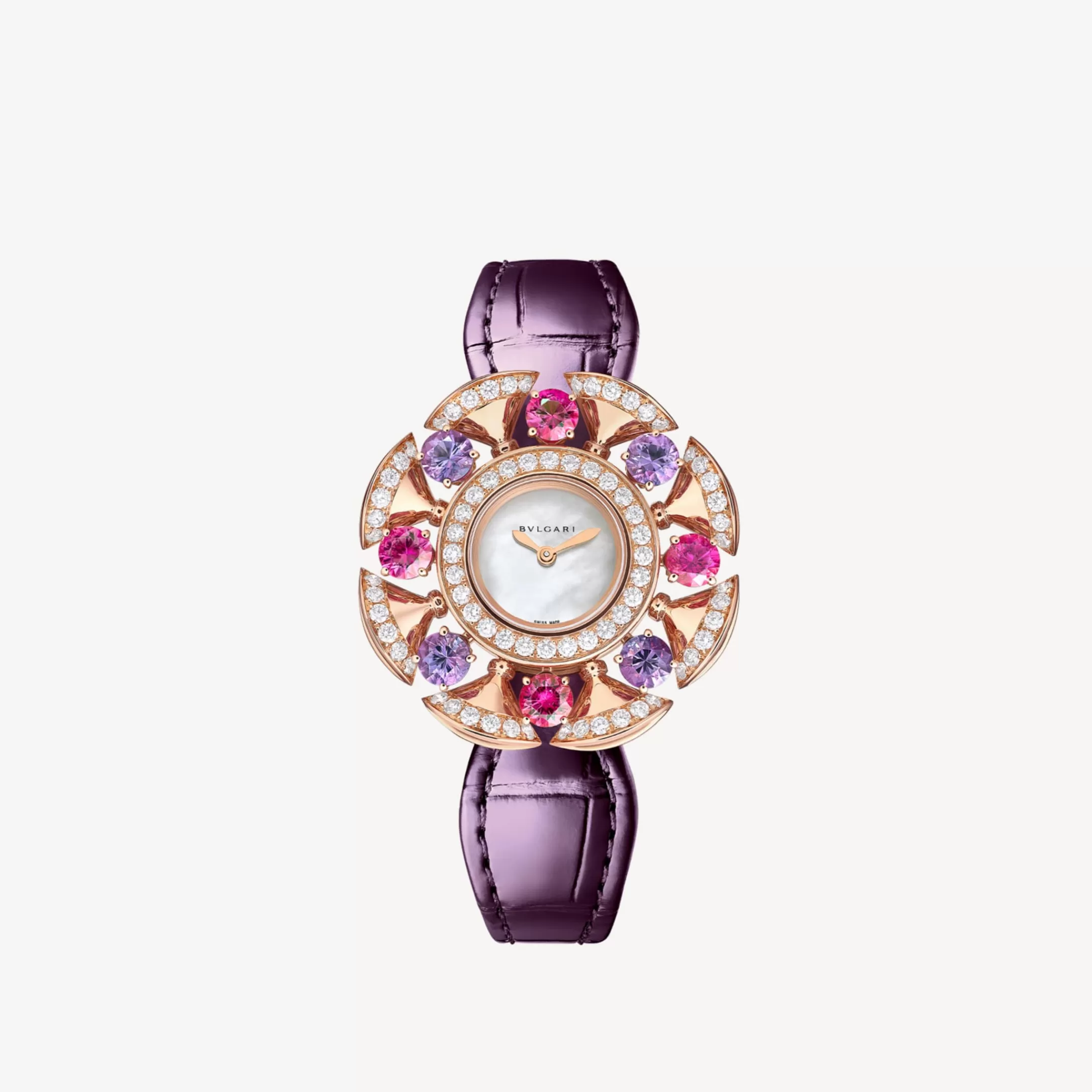 BVLGARI Divas' Dream Uhr Violett Clearance