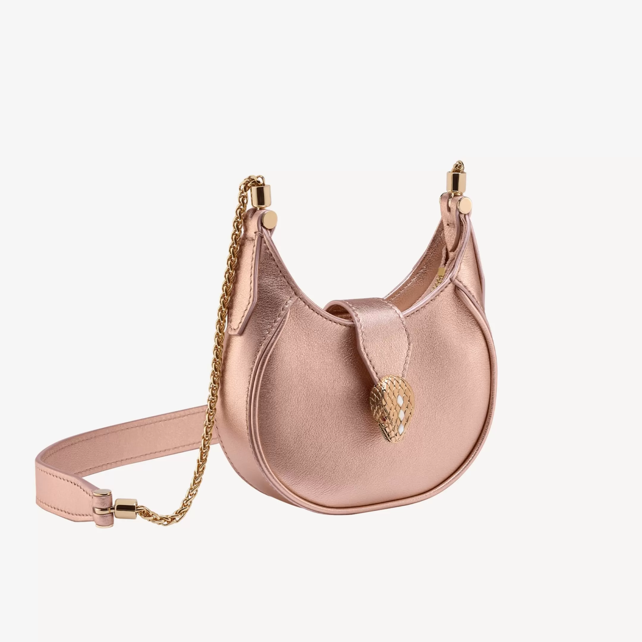 BVLGARI Serpenti Ellipse Micro Tasche Rosa Online