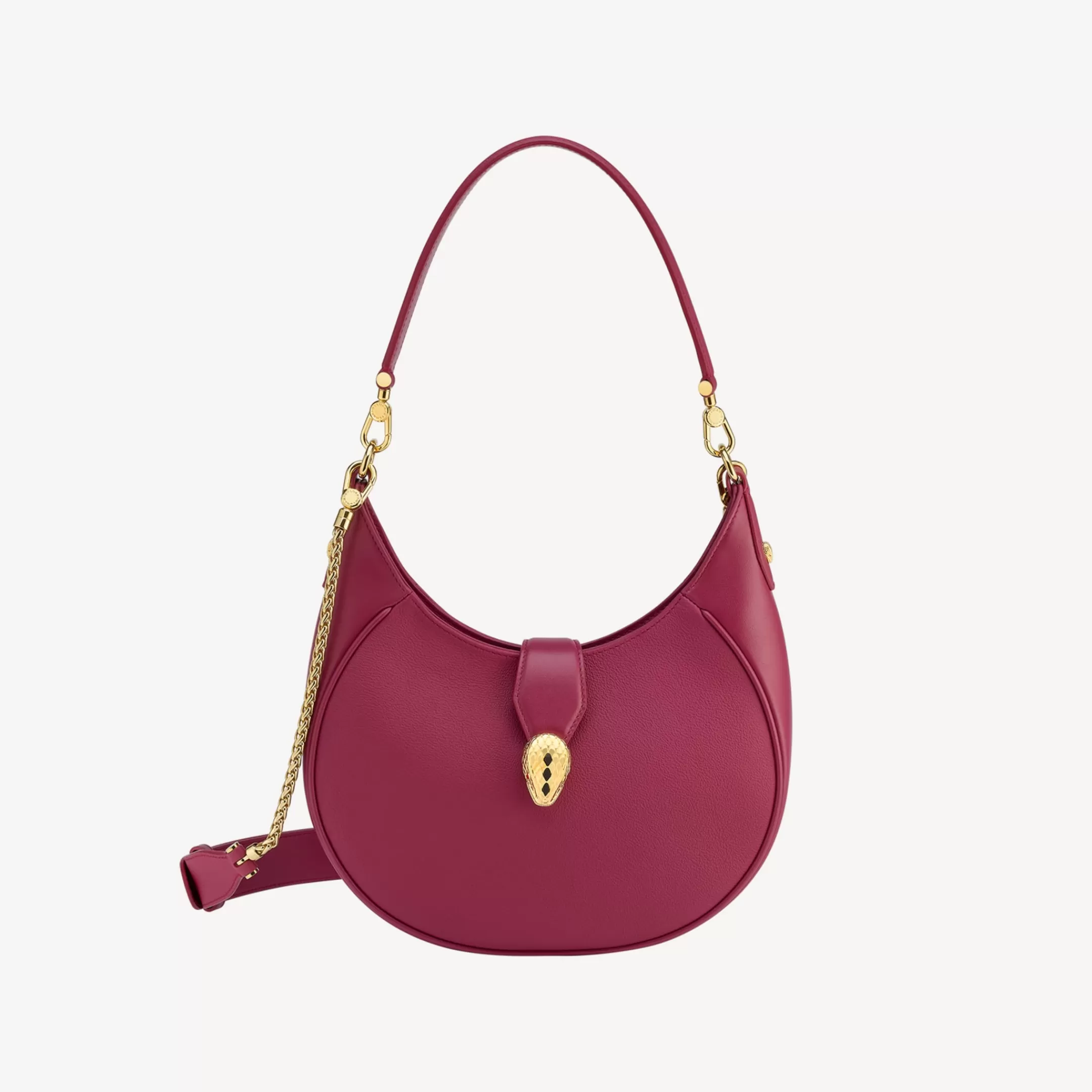 BVLGARI Serpenti Ellipse Schultertasche Rot Sale