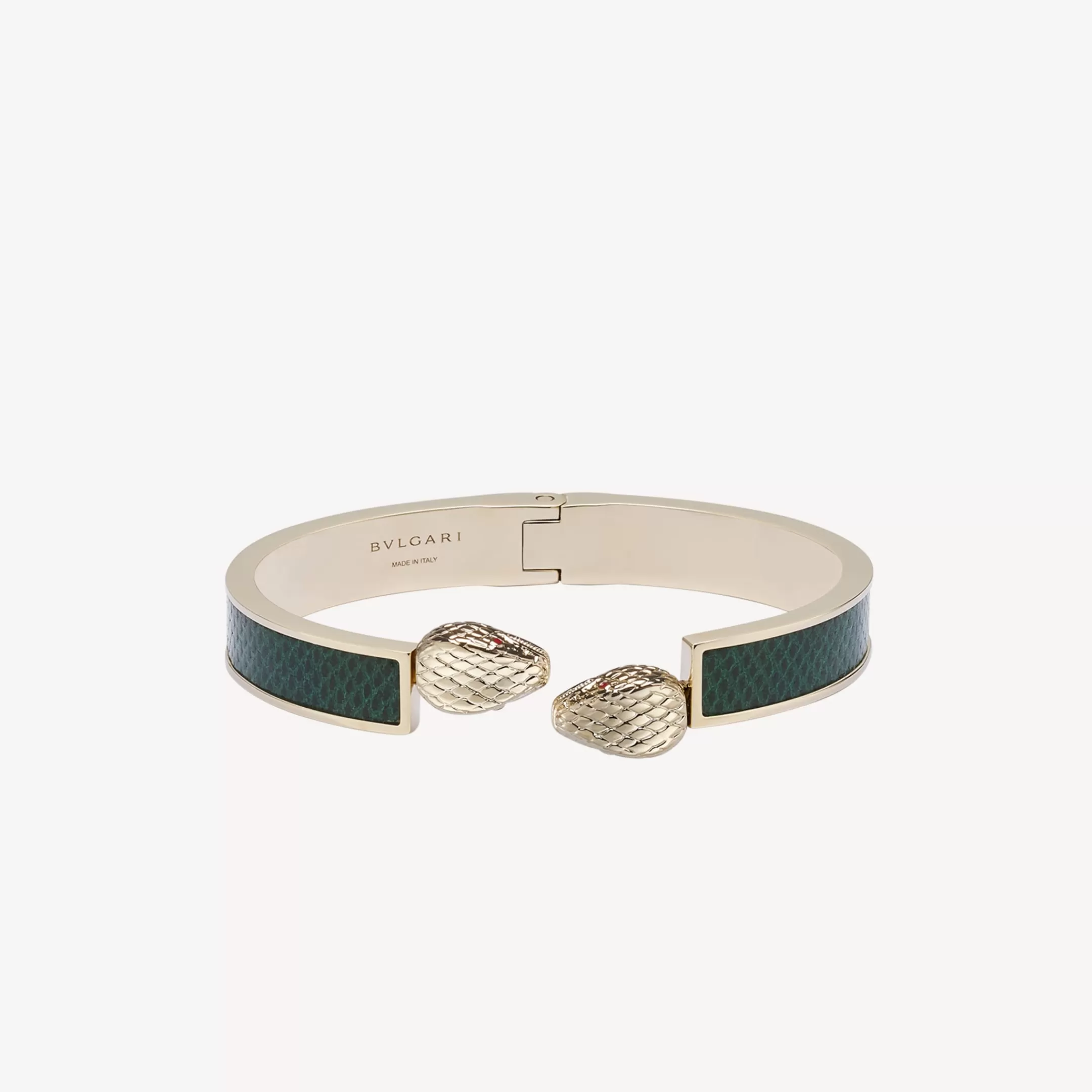 BVLGARI Serpenti Forever Armband Grun Fashion