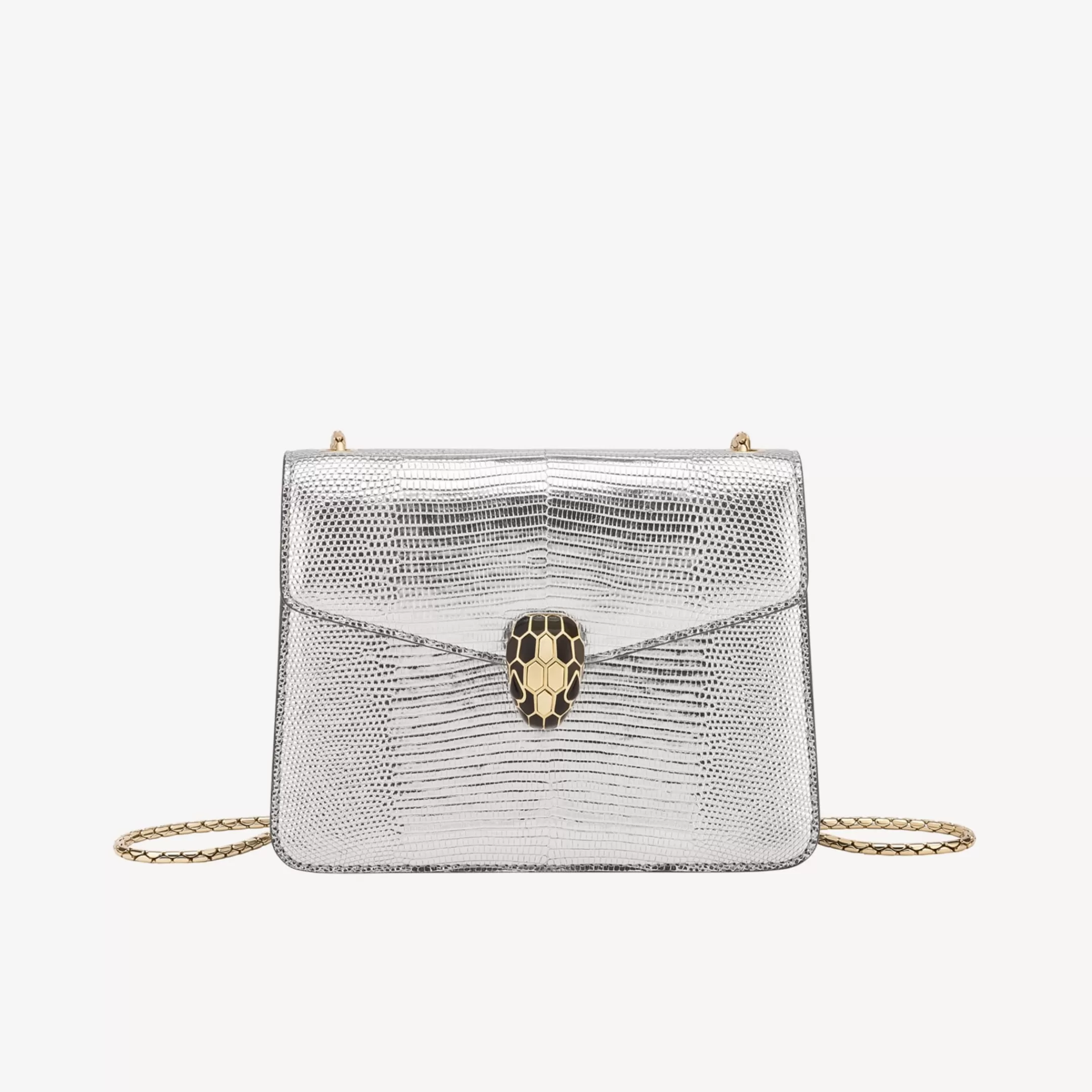 BVLGARI Serpenti Forever Crossbody-Tasche Silber Fashion