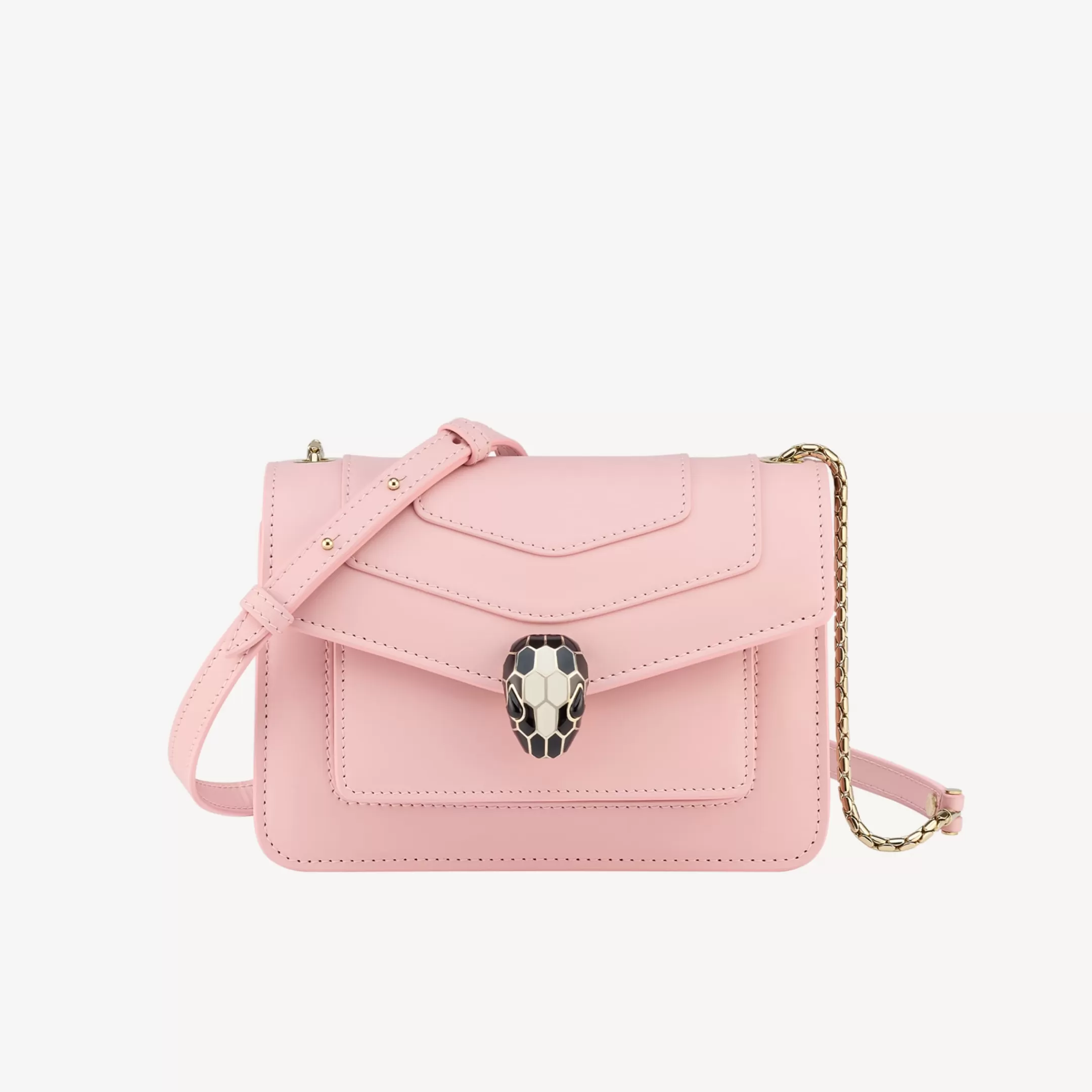 BVLGARI Serpenti Forever Crossbody-Tasche Rosa Cheap