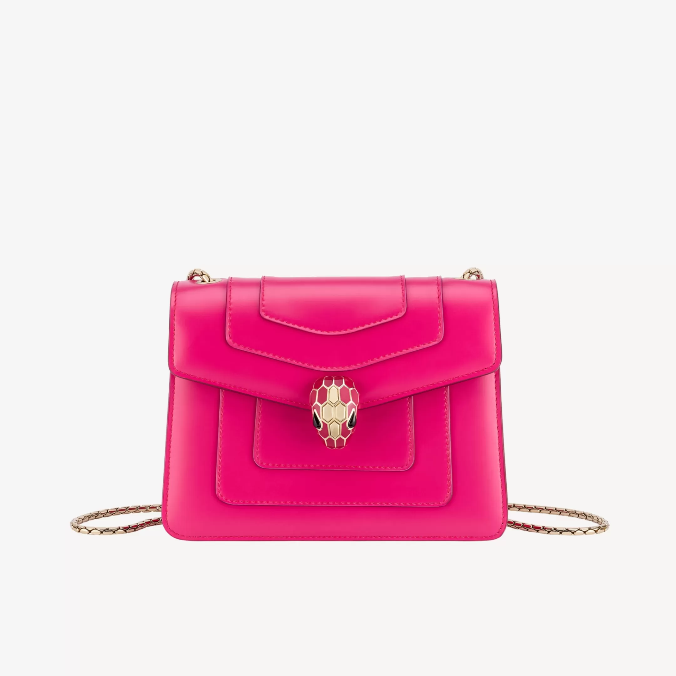 BVLGARI Serpenti Forever Crossbody-Tasche Rosa Discount