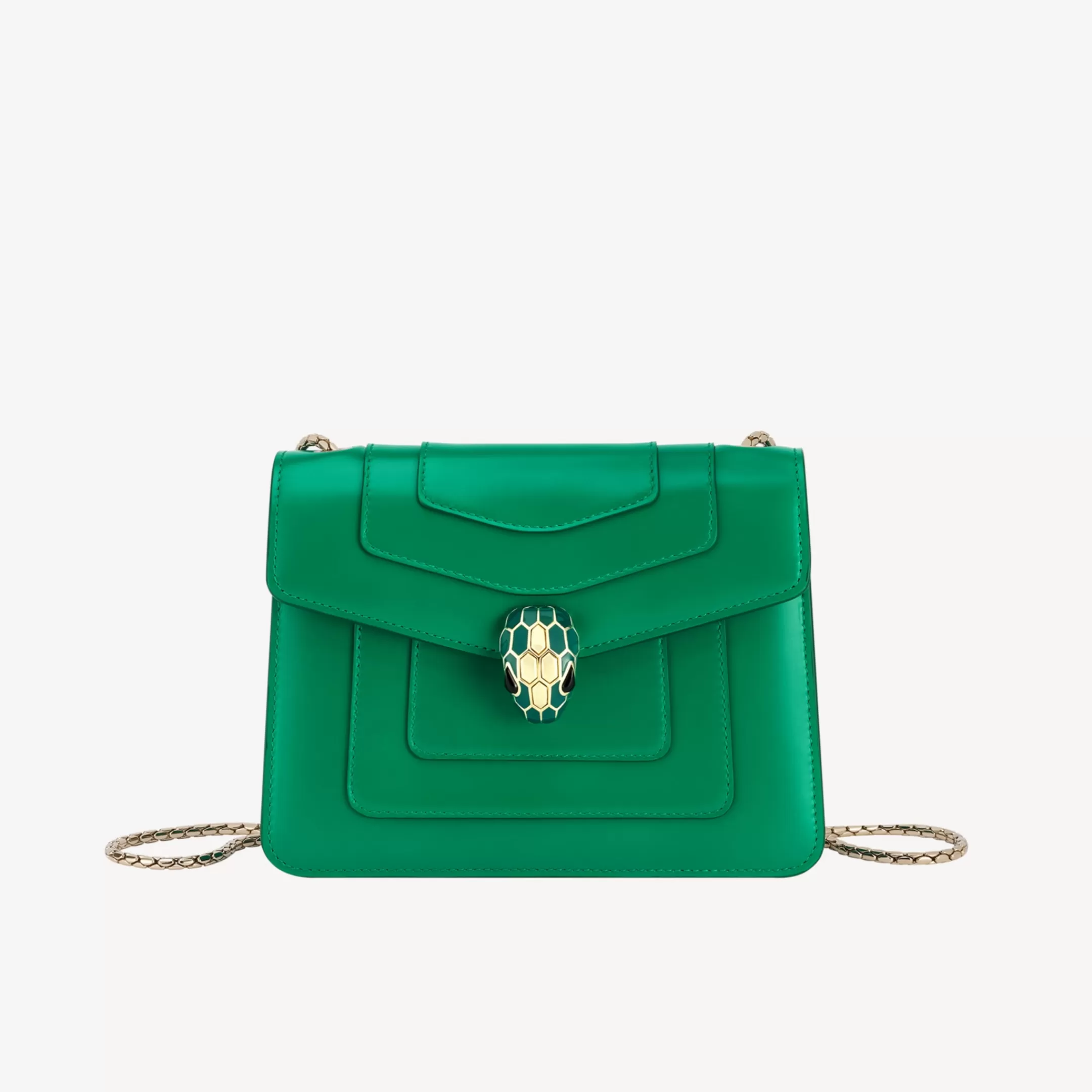 BVLGARI Serpenti Forever Crossbody-Tasche Grun Clearance