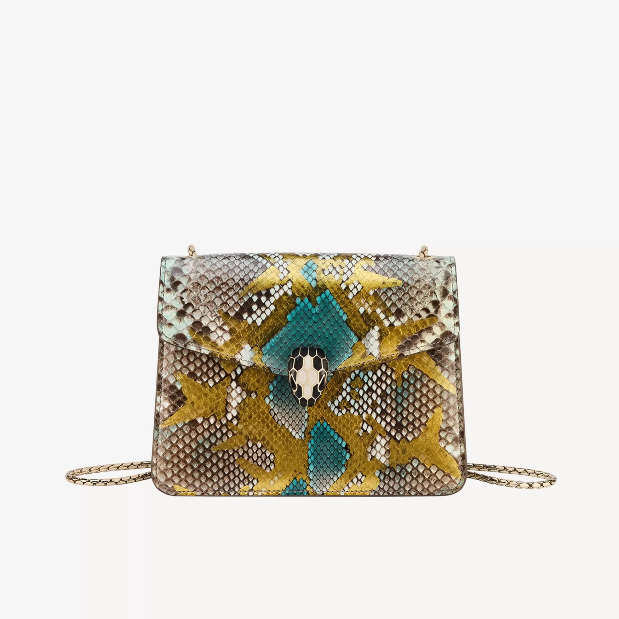 BVLGARI Serpenti Forever Crossbody-Tasche Grun Outlet