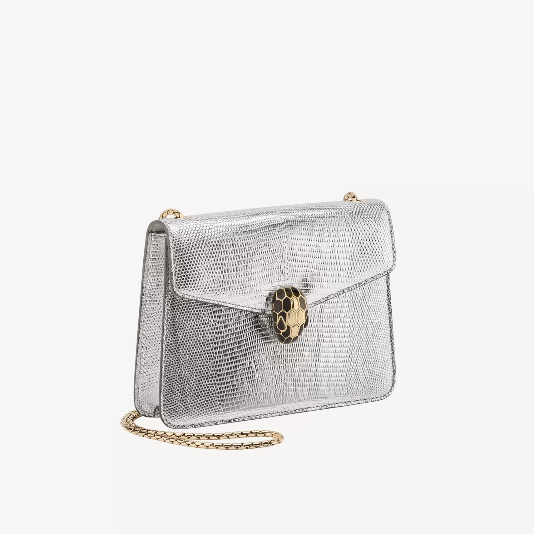 BVLGARI Serpenti Forever Crossbody-Tasche Silber Fashion