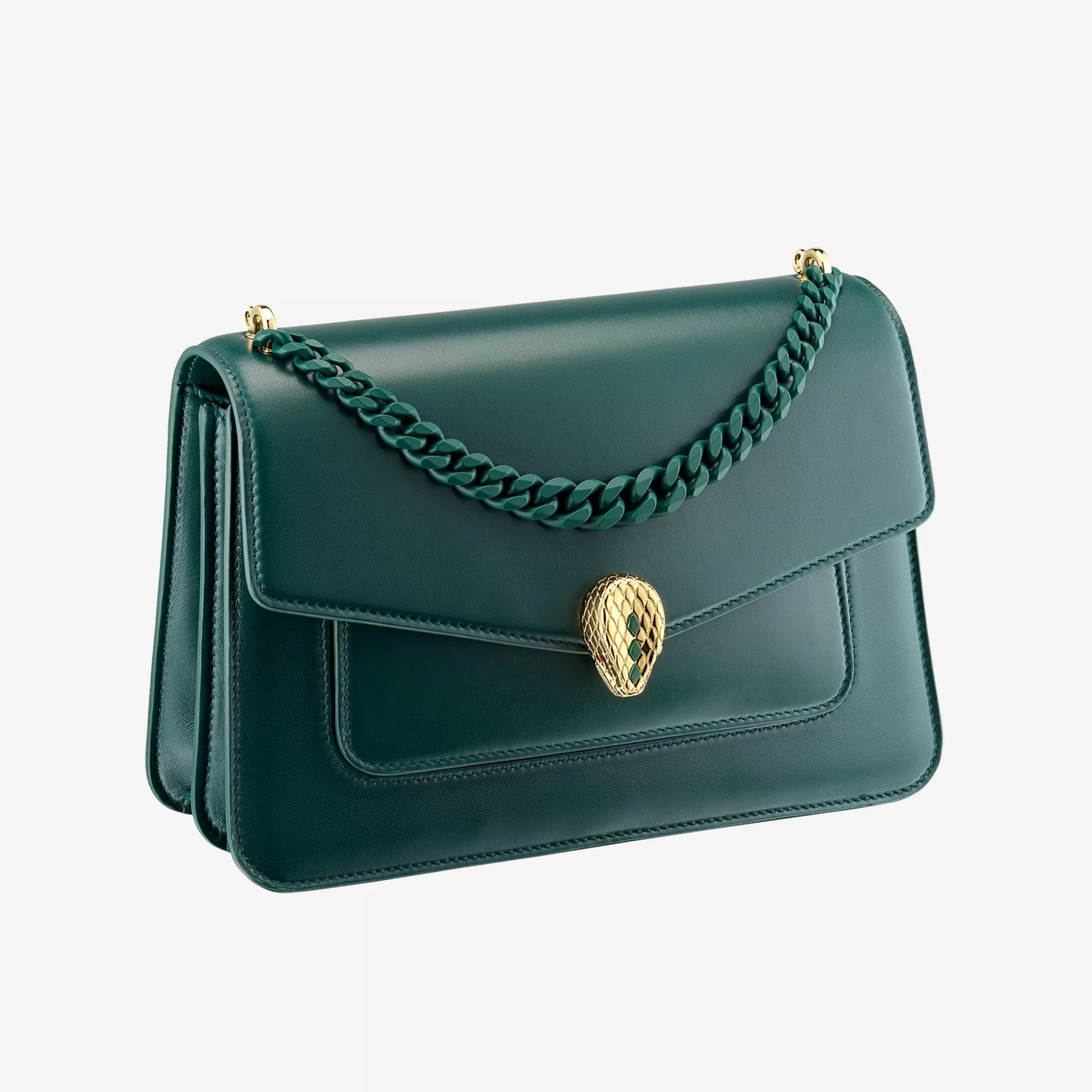 BVLGARI Serpenti Forever Crossbody-Tasche Grun Store