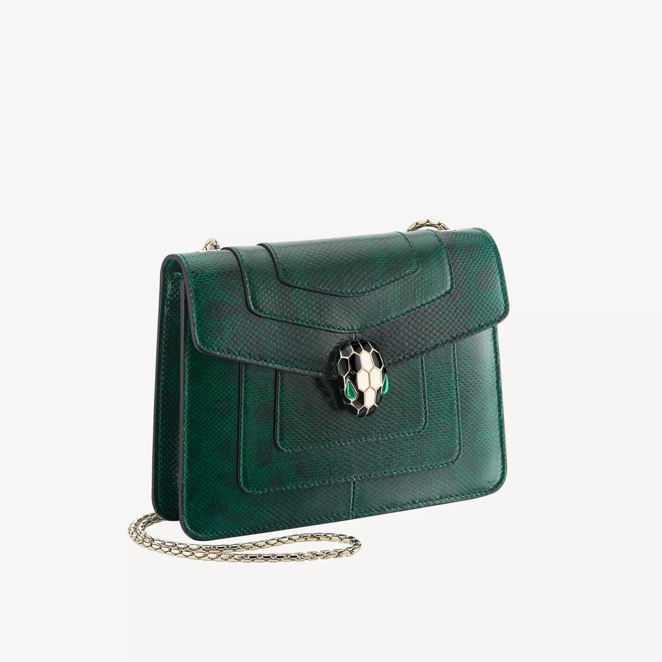 BVLGARI Serpenti Forever Crossbody-Tasche Grun Store