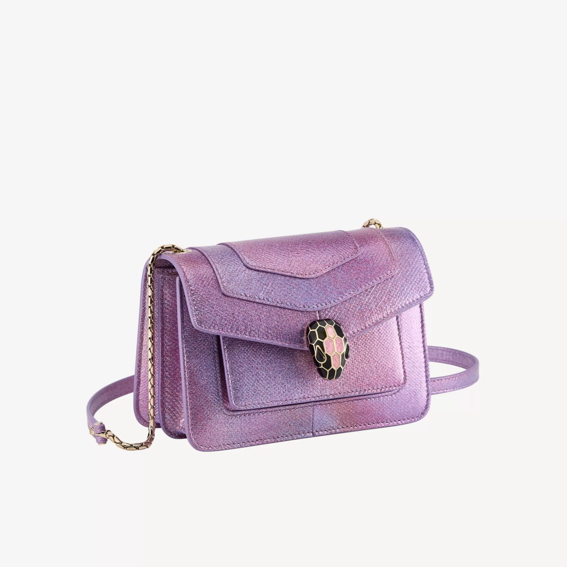 BVLGARI Serpenti Forever Crossbody-Tasche Violett Cheap