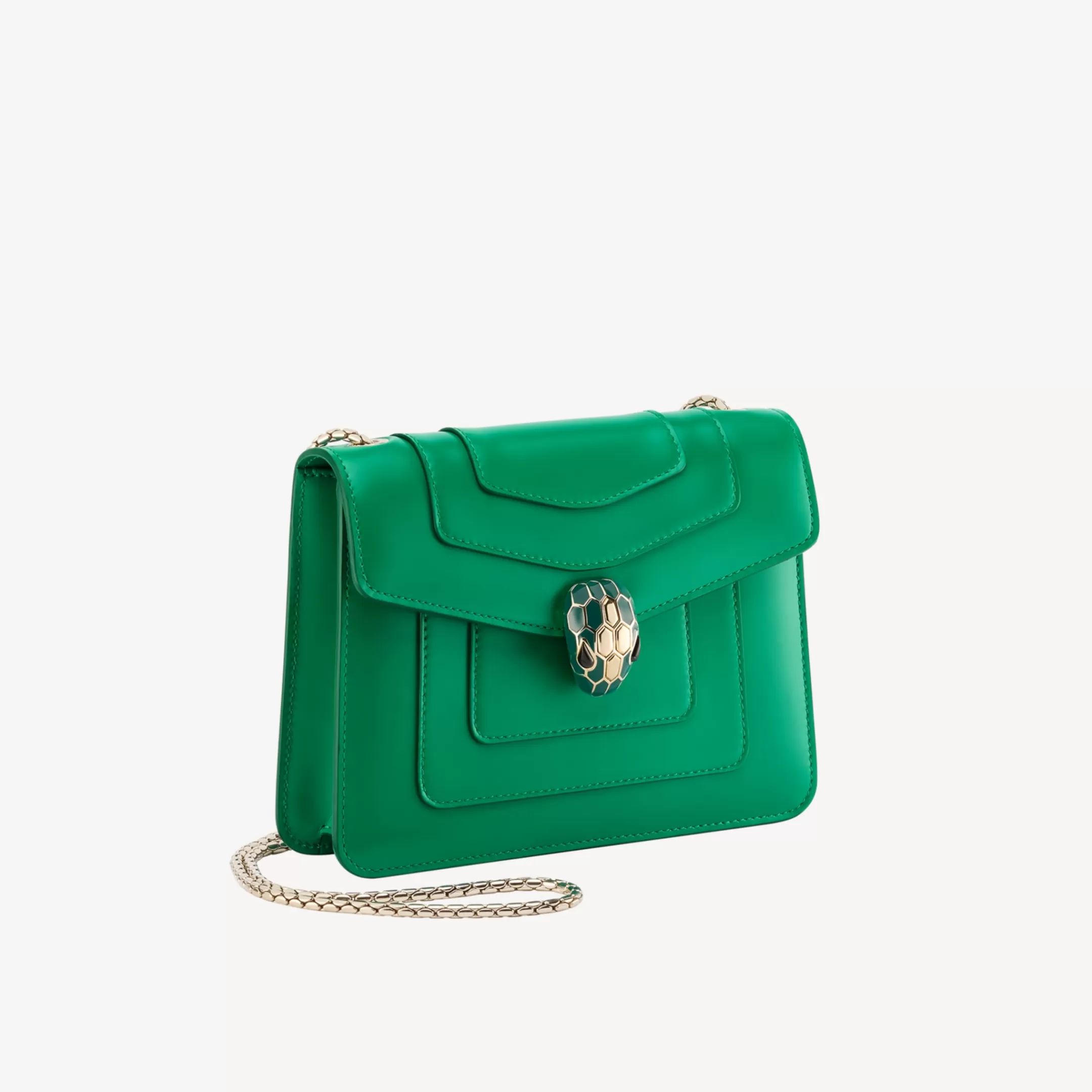 BVLGARI Serpenti Forever Crossbody-Tasche Grun Clearance