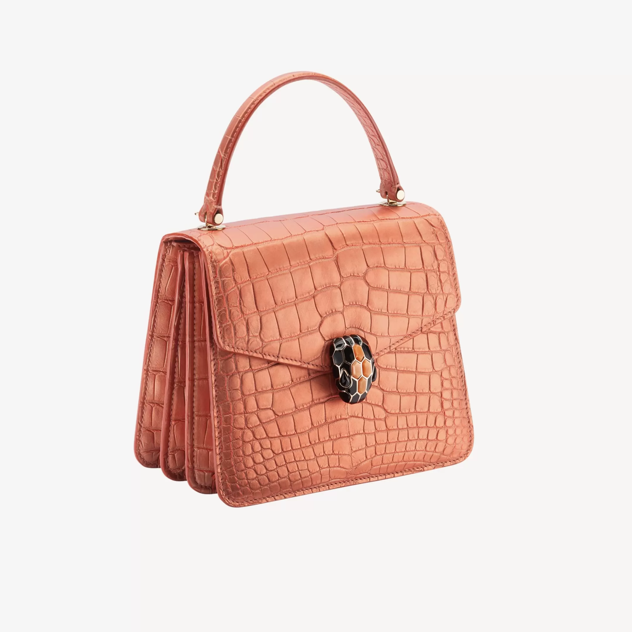 BVLGARI Serpenti Forever Crossbody-Tasche Orange Clearance