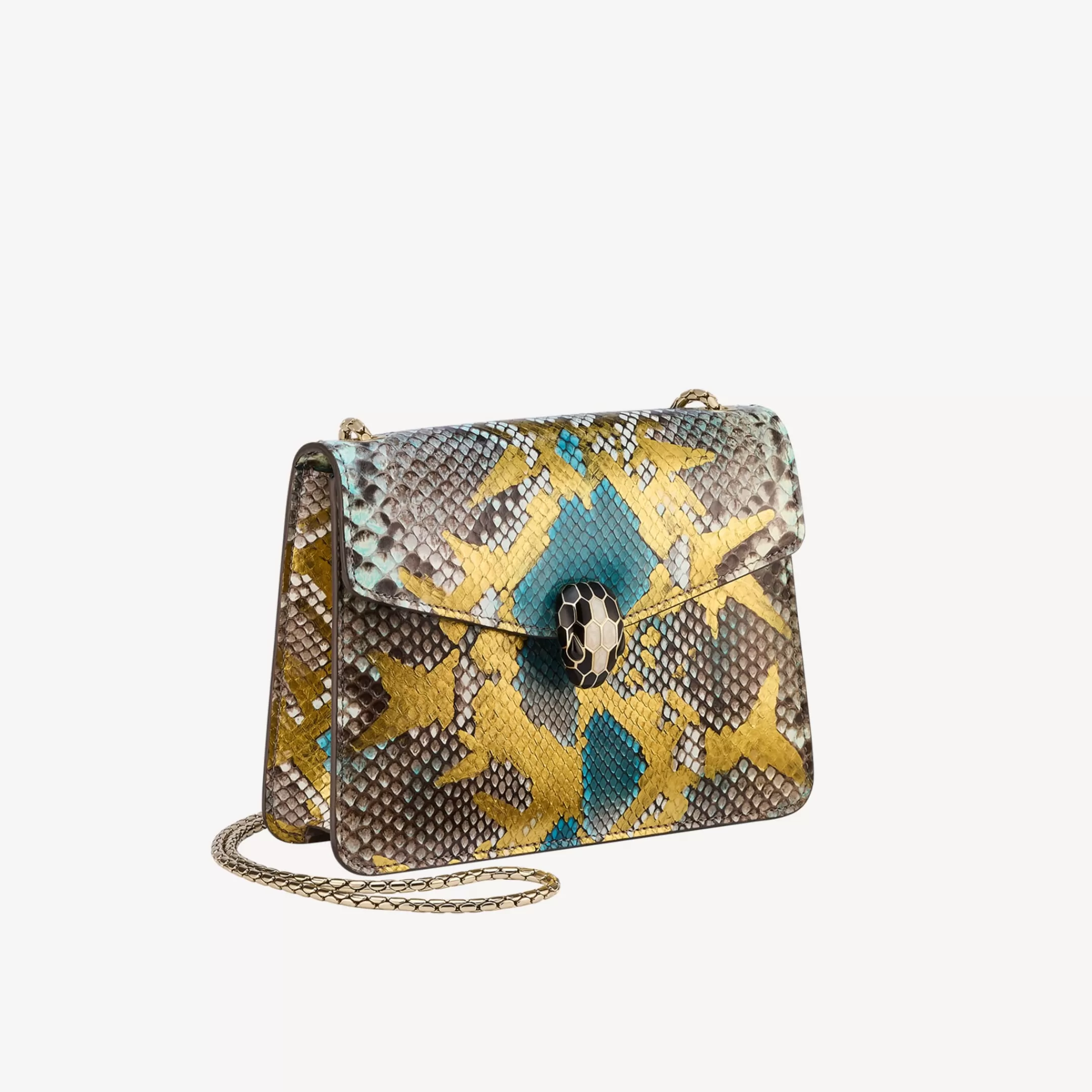 BVLGARI Serpenti Forever Crossbody-Tasche Grun Outlet