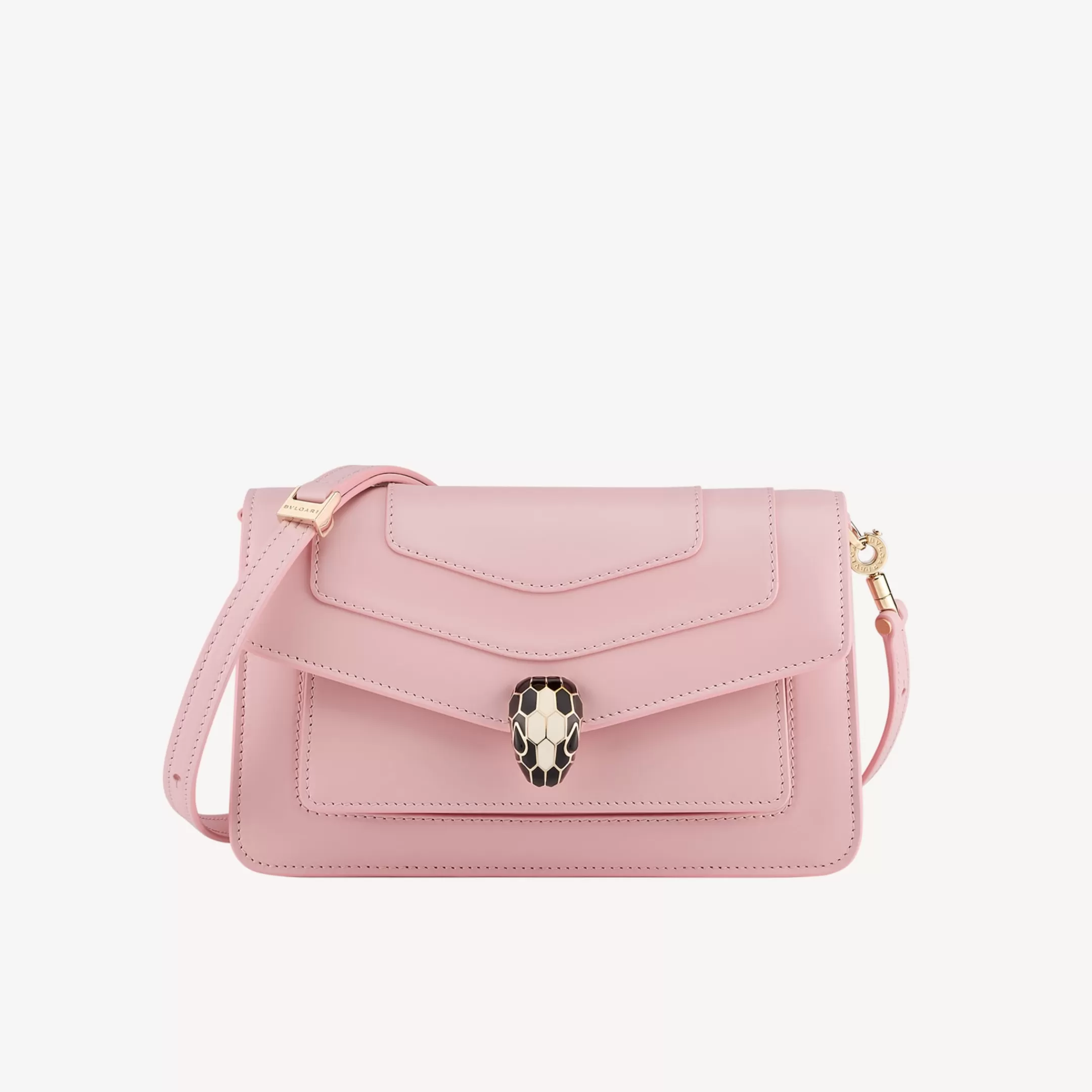 BVLGARI Serpenti Forever East-West Schultertasche Rosa Outlet