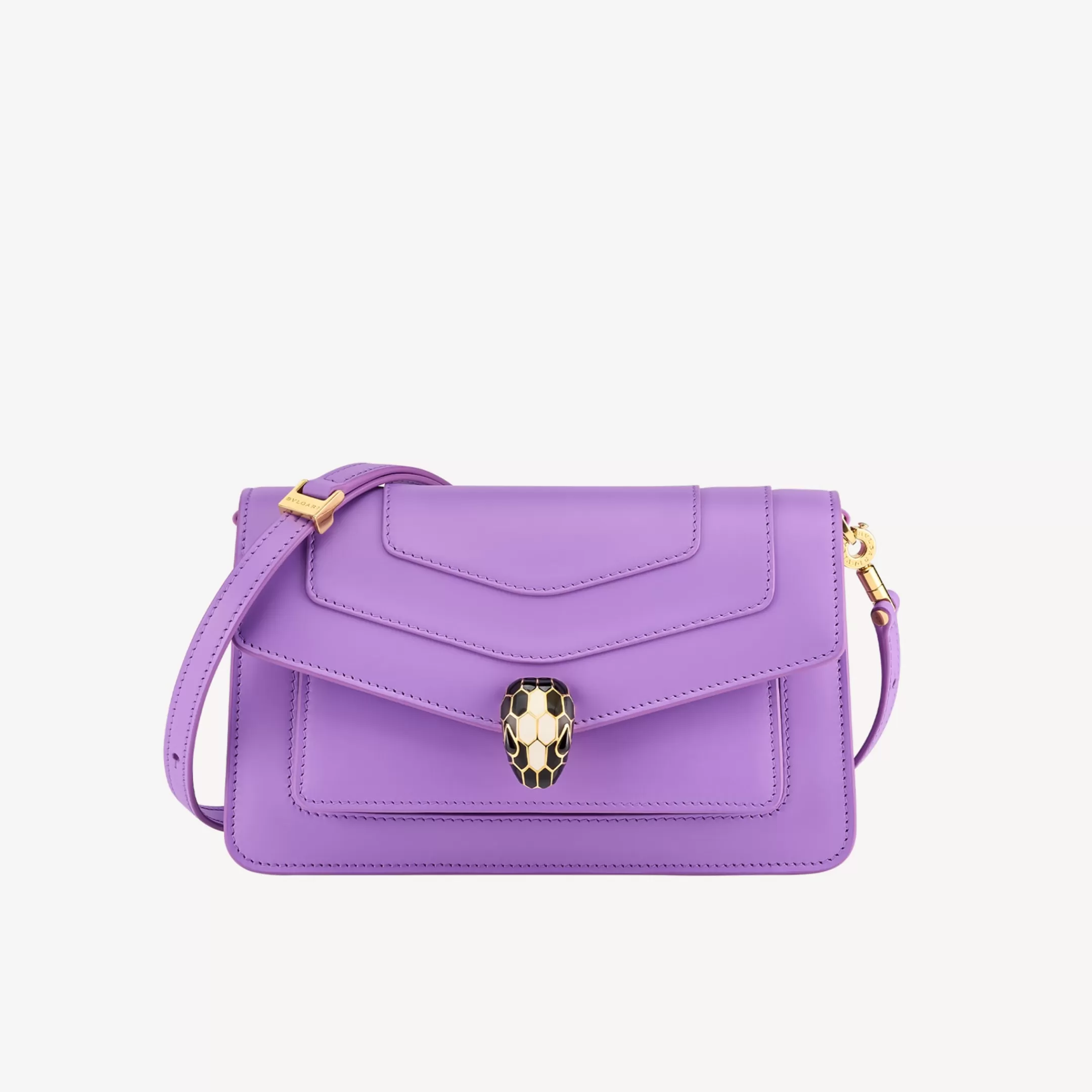 BVLGARI Serpenti Forever East-West Schultertasche Violett Discount