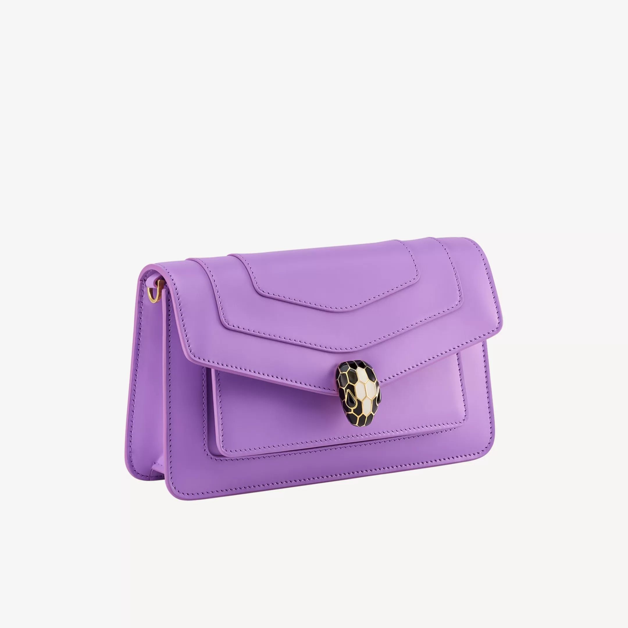 BVLGARI Serpenti Forever East-West Schultertasche Violett Discount