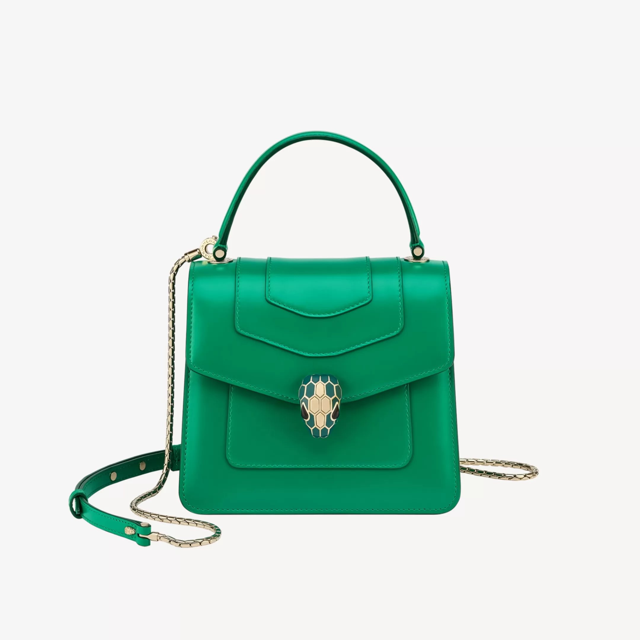 BVLGARI Serpenti Forever Henkeltasche Grun Cheap