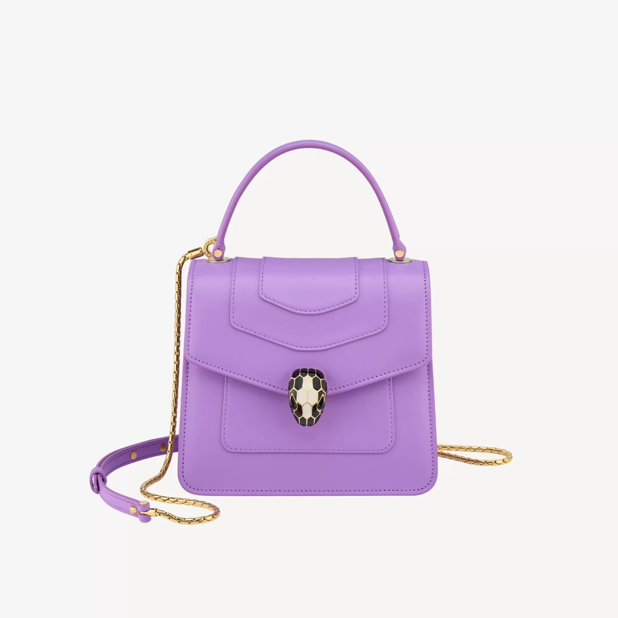 BVLGARI Serpenti Forever Henkeltasche Violett Cheap