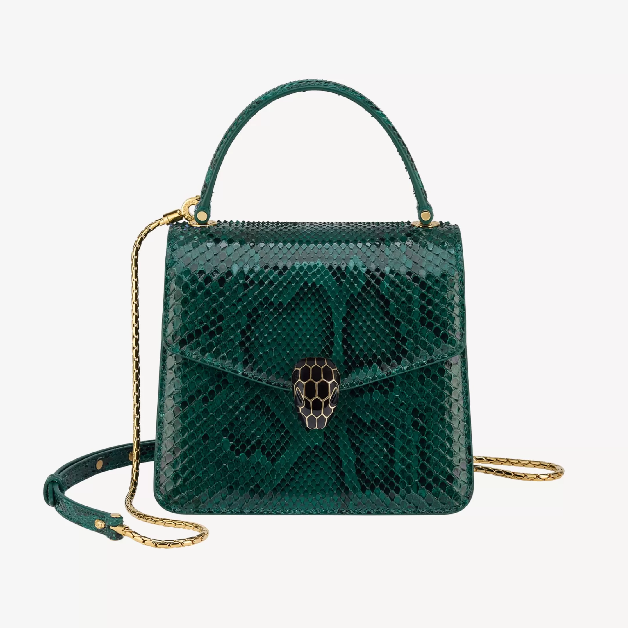 BVLGARI Serpenti Forever Henkeltasche Grun Sale