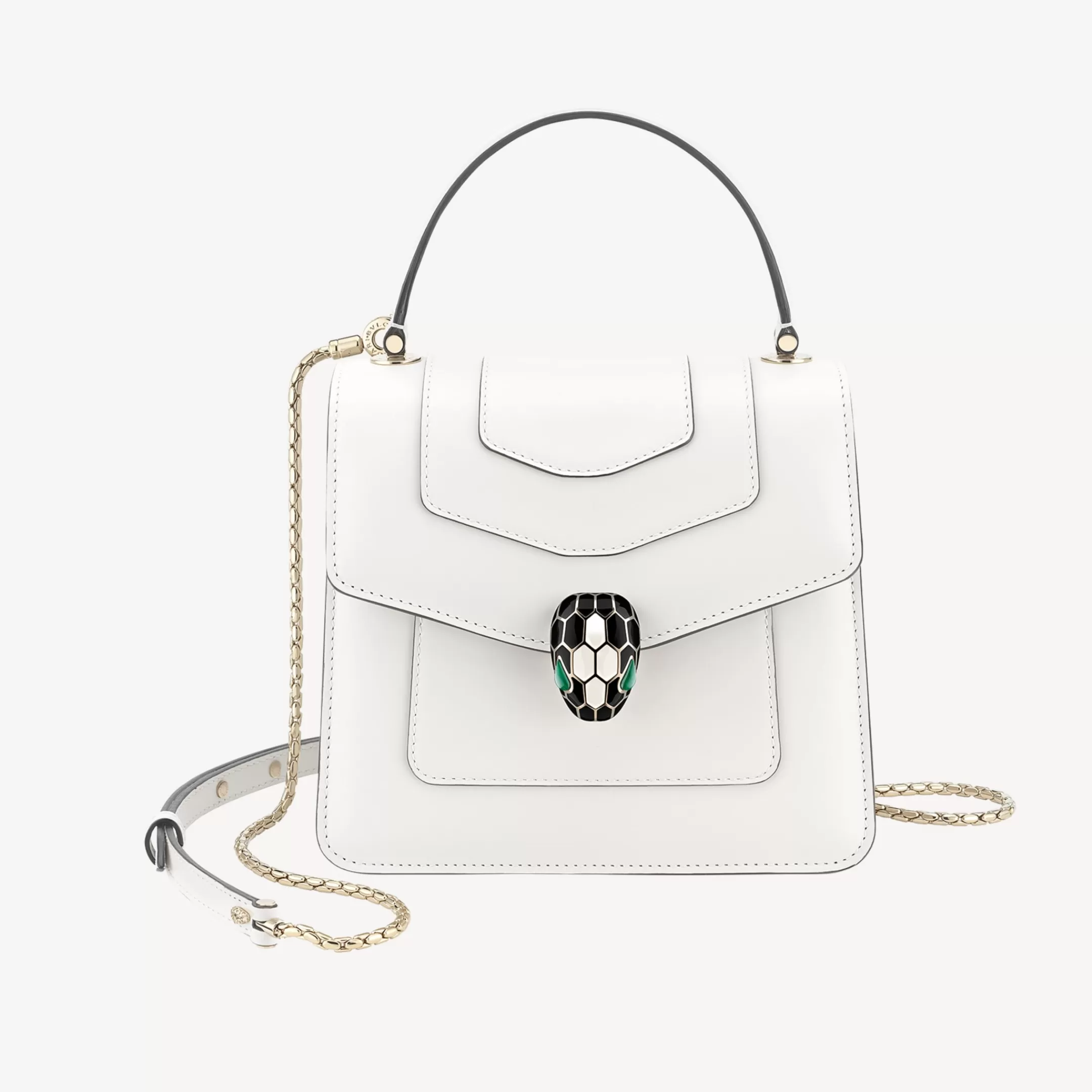 BVLGARI Serpenti Forever Henkeltasche Weiss Store