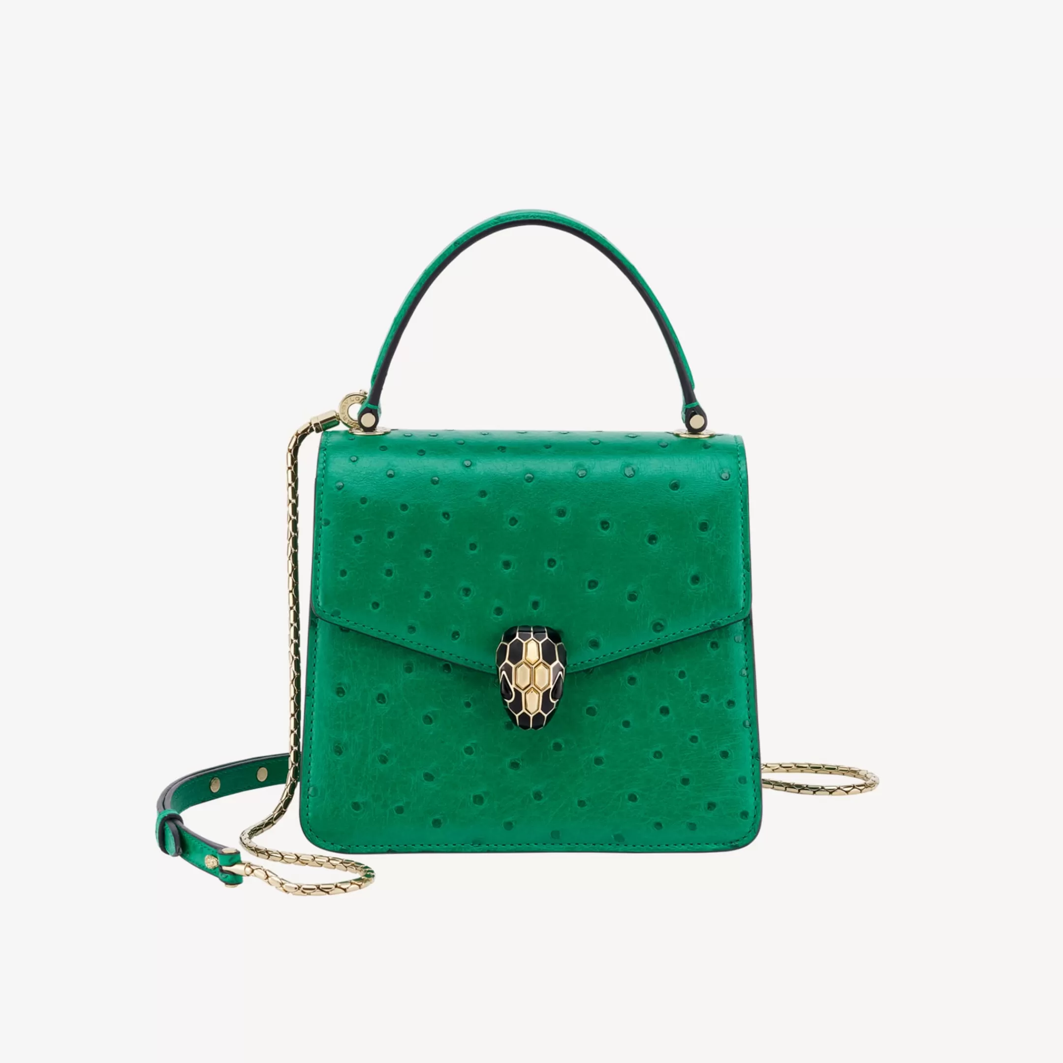 BVLGARI Serpenti Forever Henkeltasche Grun Sale