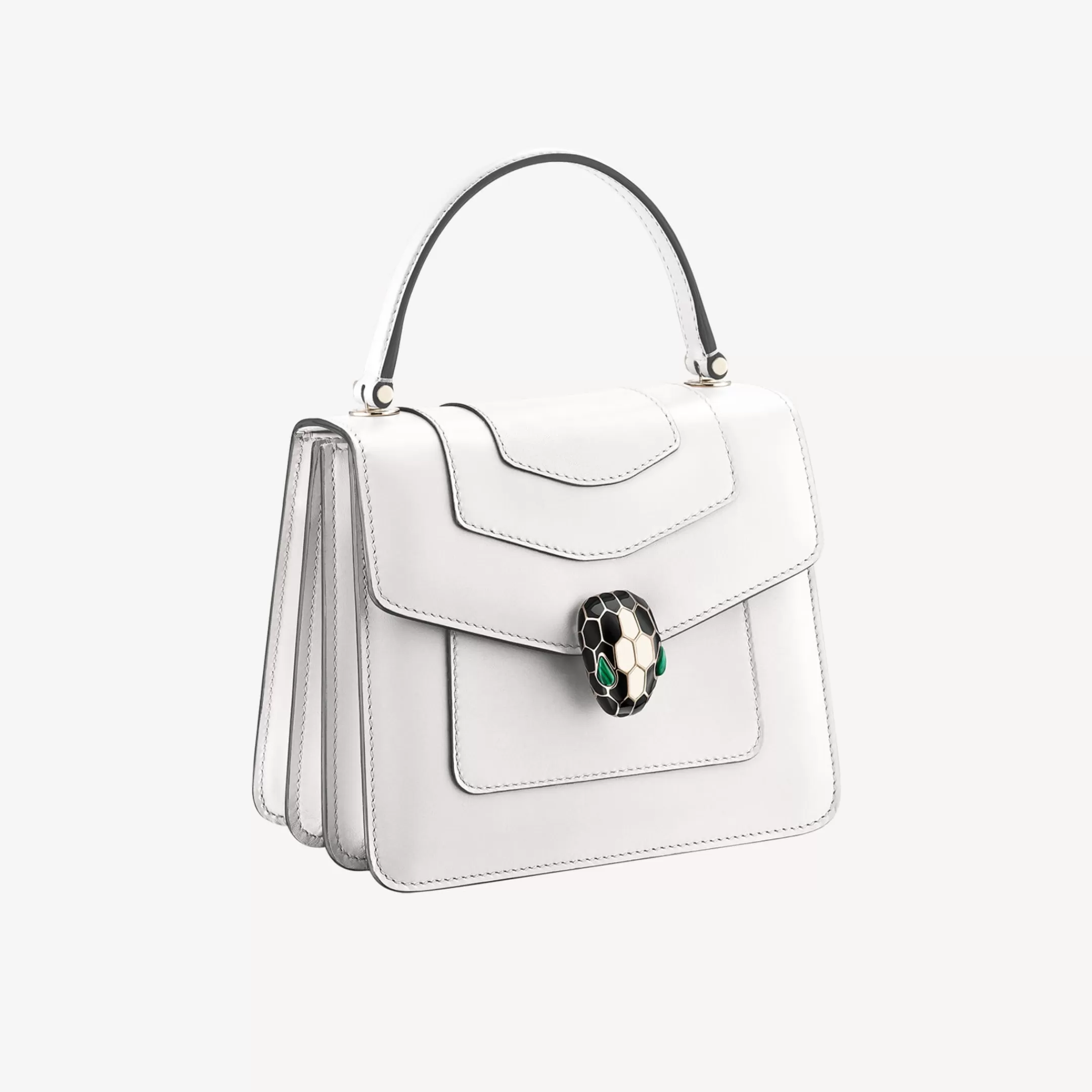 BVLGARI Serpenti Forever Henkeltasche Weiss Store