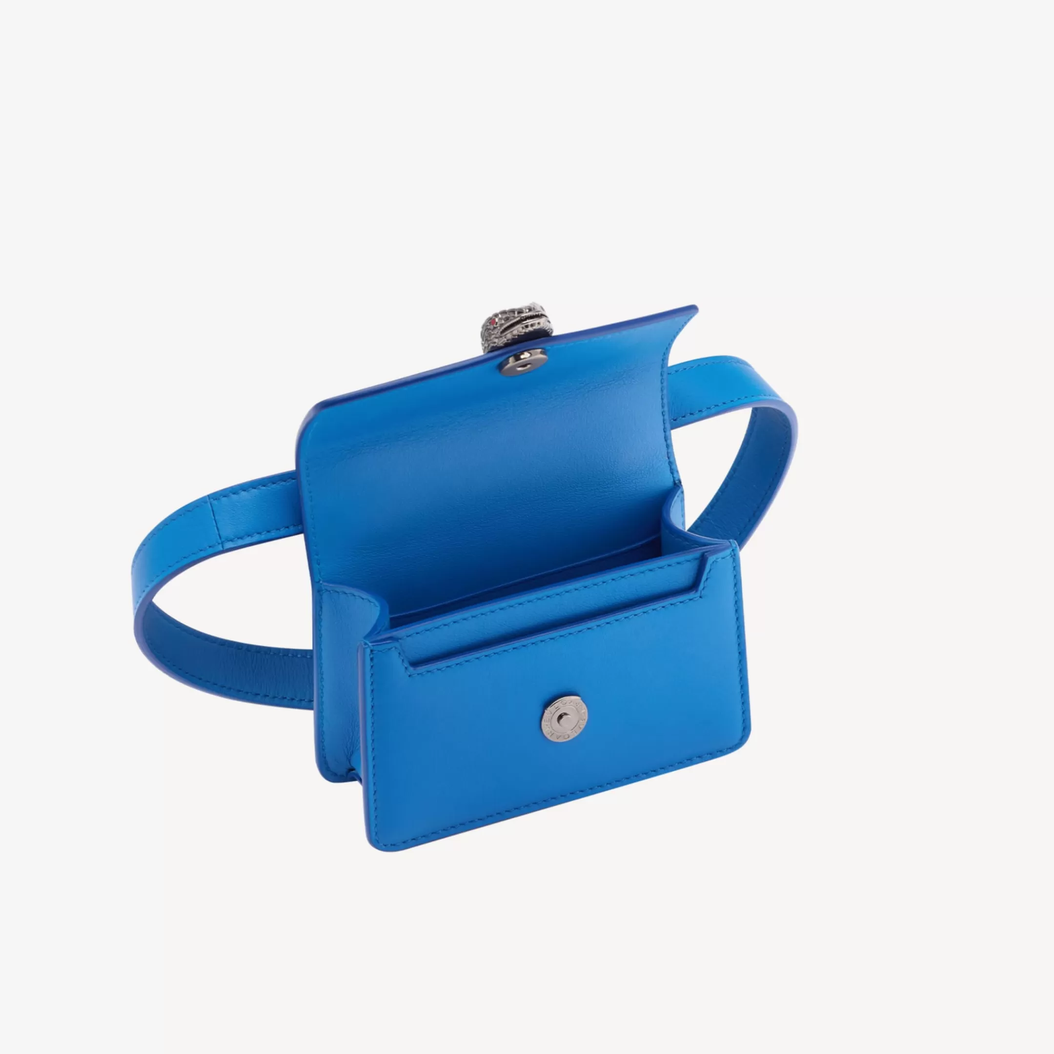 BVLGARI Serpenti Forever Micro Tasche Blau Fashion