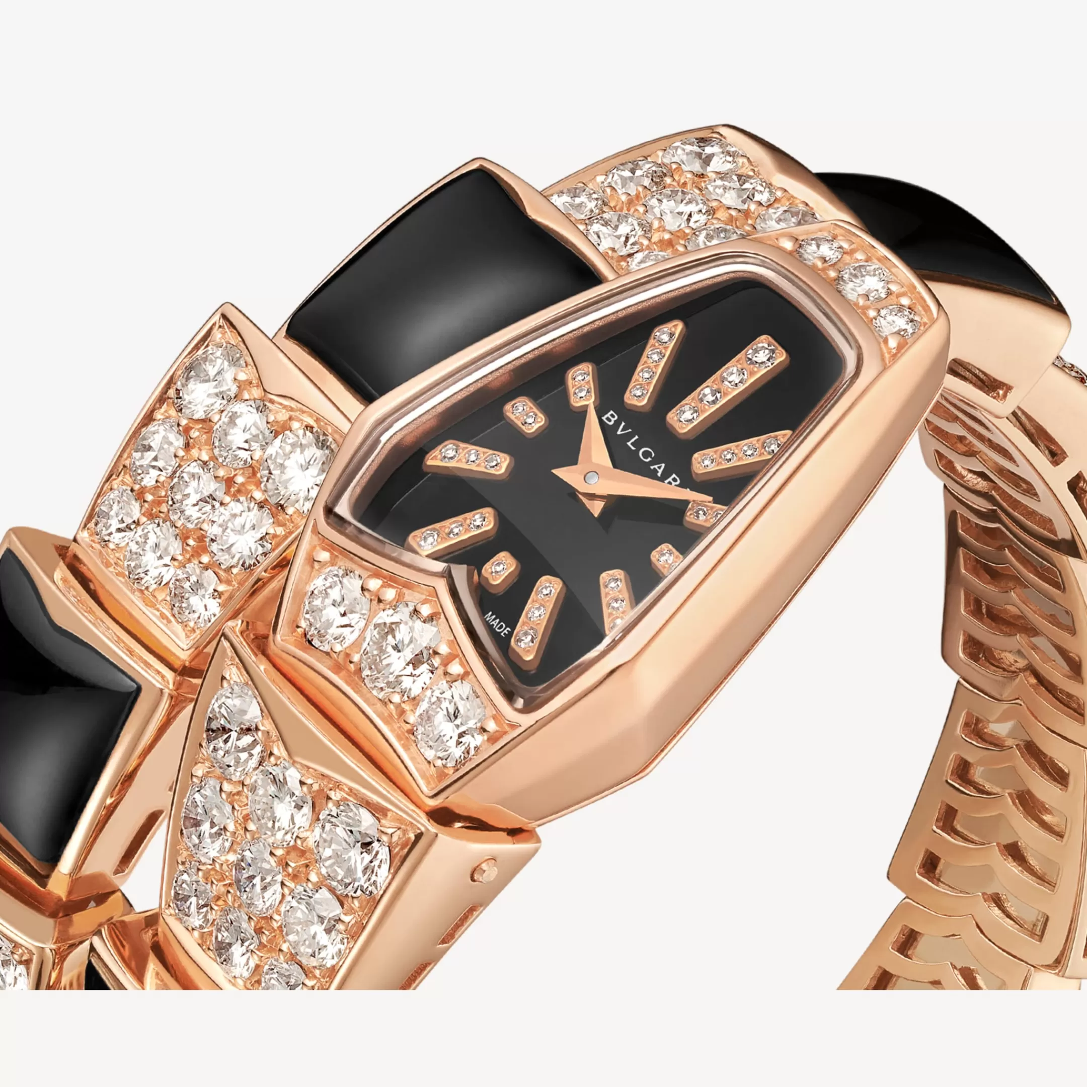 BVLGARI Serpenti Jewellery Uhr Schwarz Flash Sale