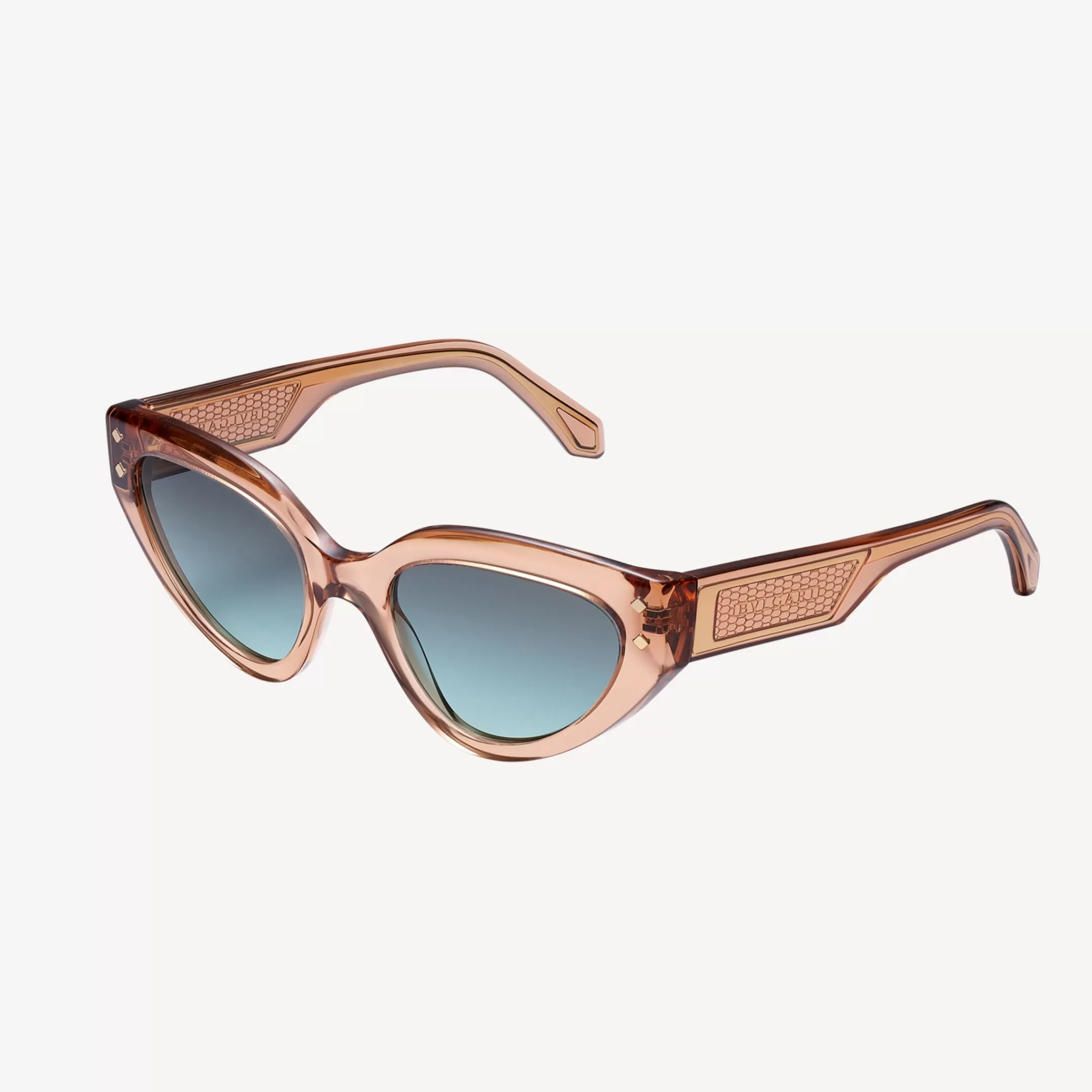 BVLGARI Serpenti Sonnenbrille Braun Discount