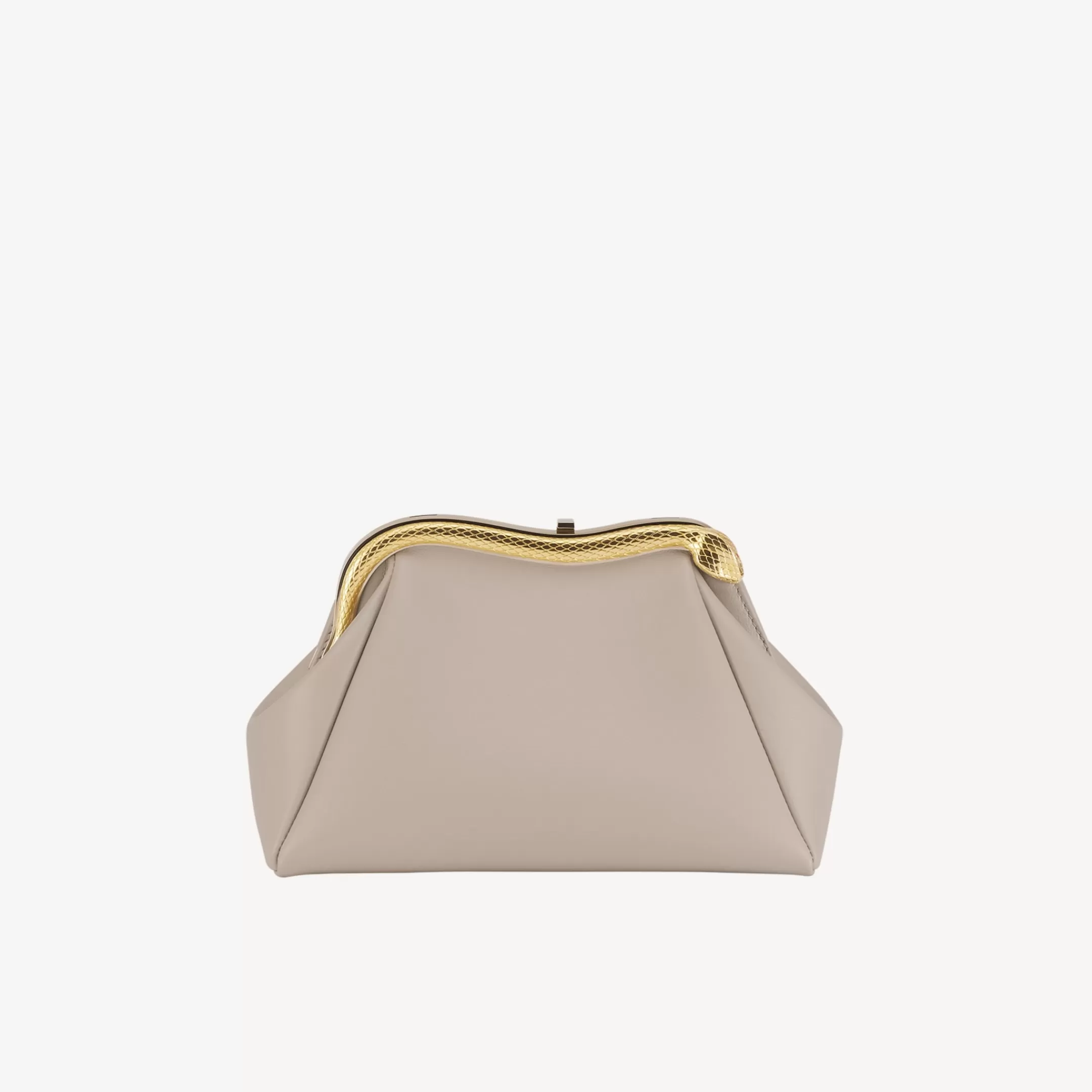 BVLGARI Serpentine Pouch Grau Outlet