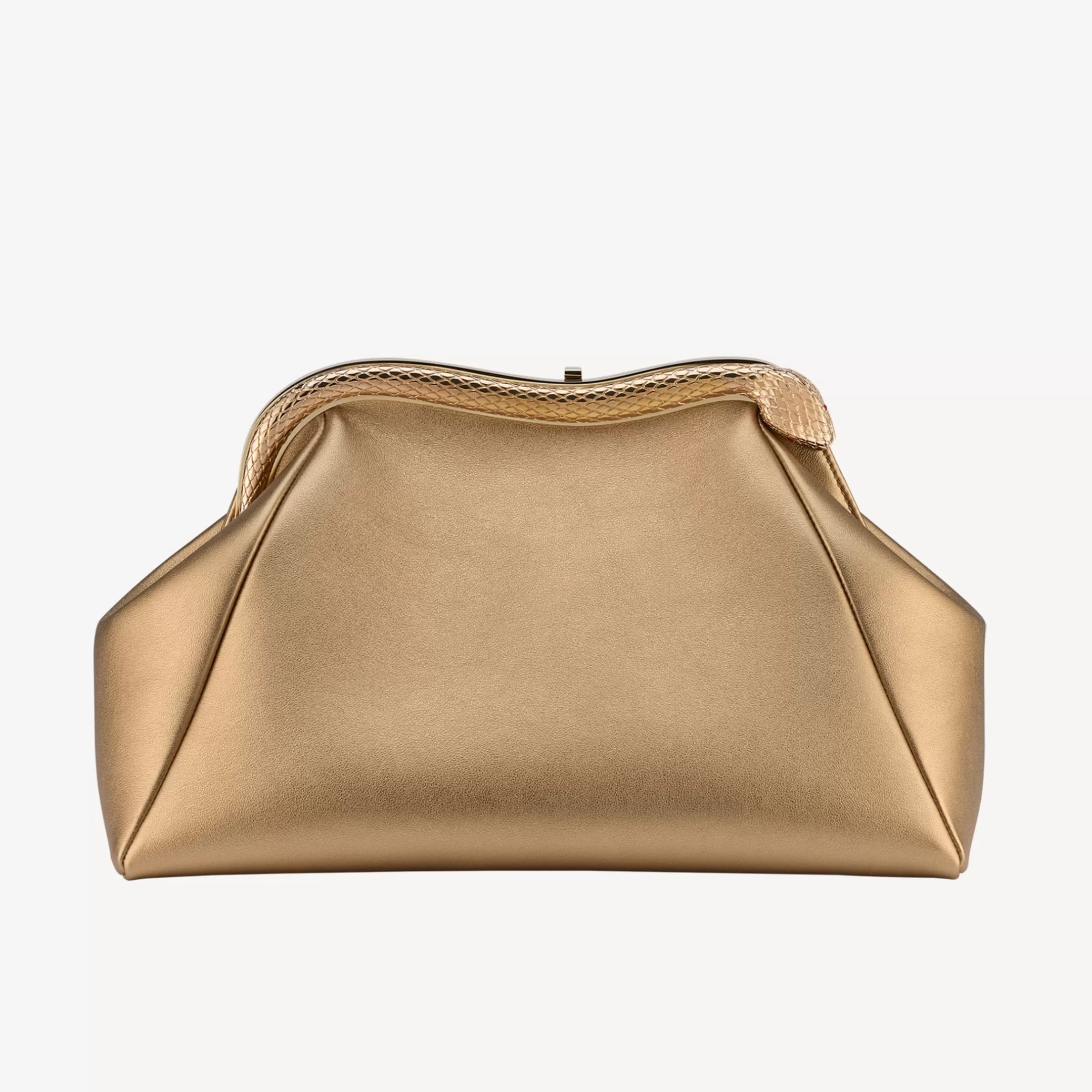 BVLGARI Serpentine Pouch Gold Best Sale