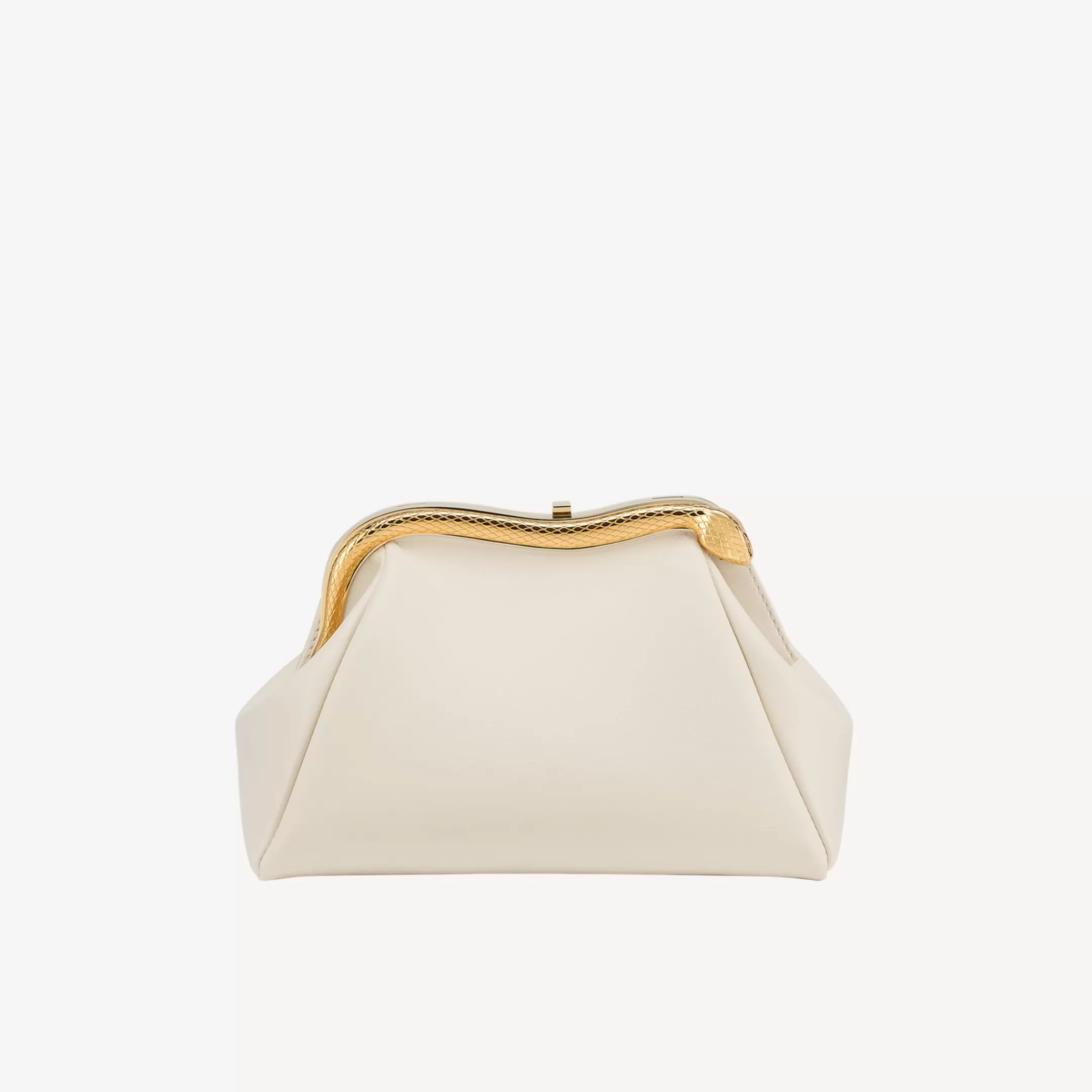 BVLGARI Serpentine Pouch Elfenbein Shop