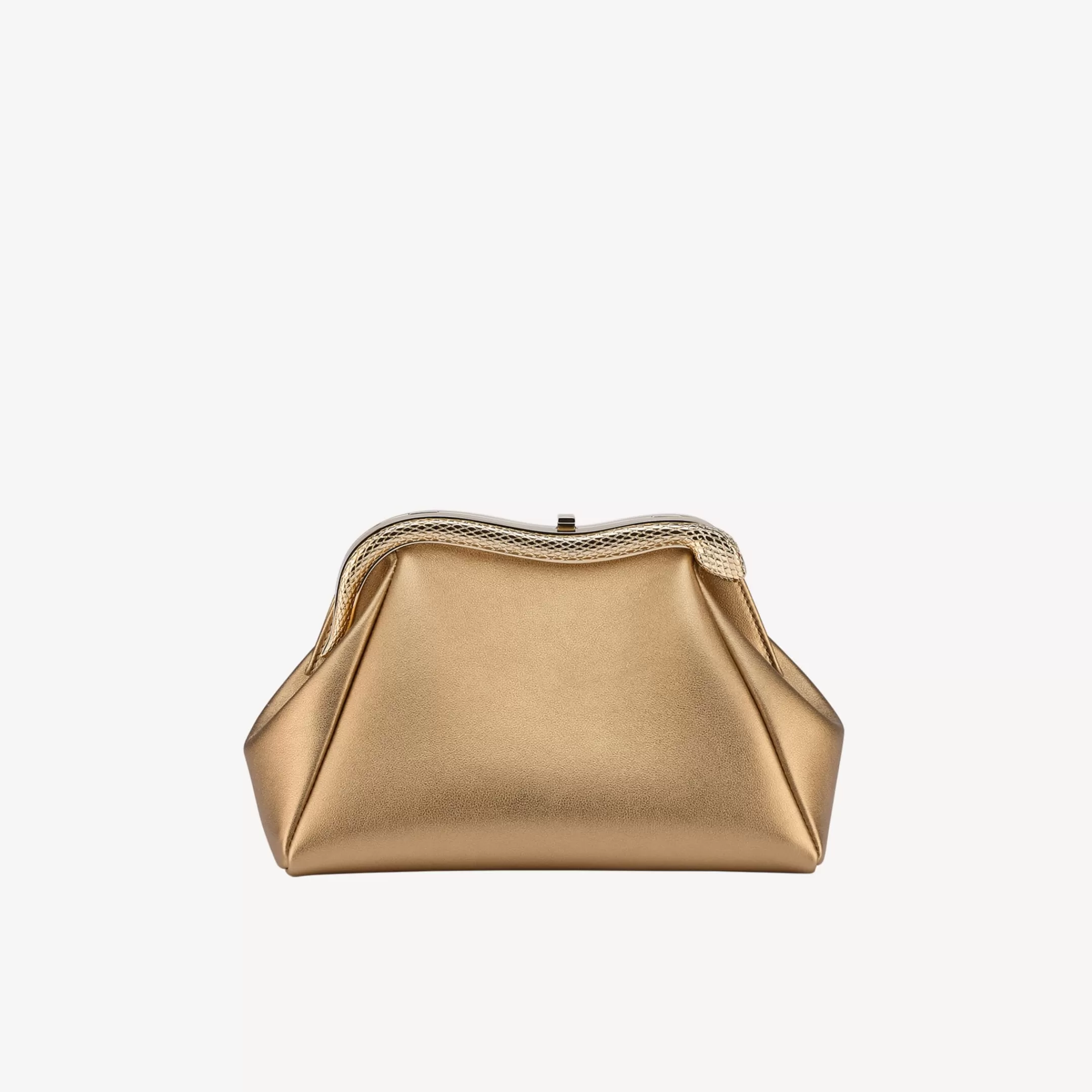 BVLGARI Serpentine Pouch Gold Sale