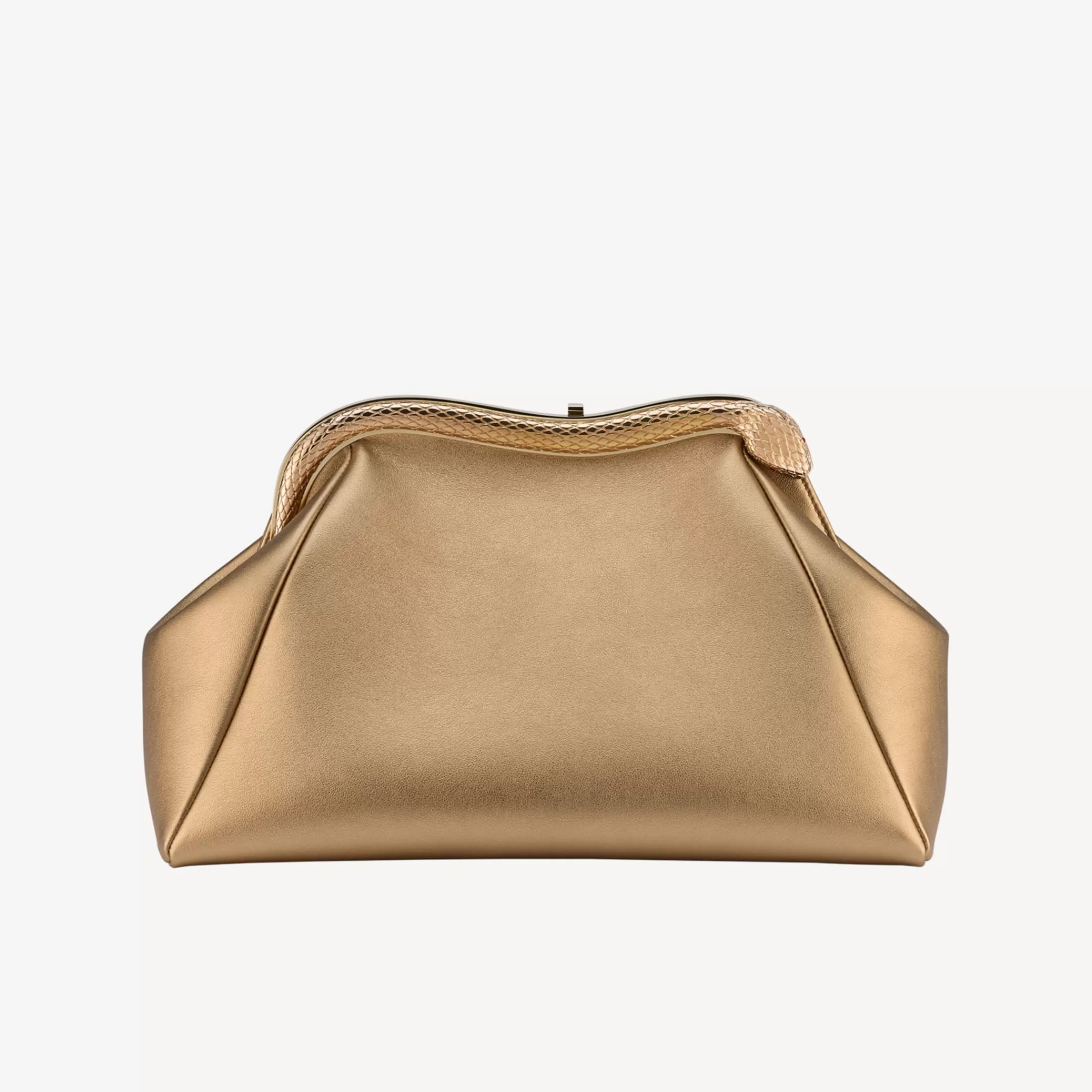 BVLGARI Serpentine Pouch Gold Best Sale